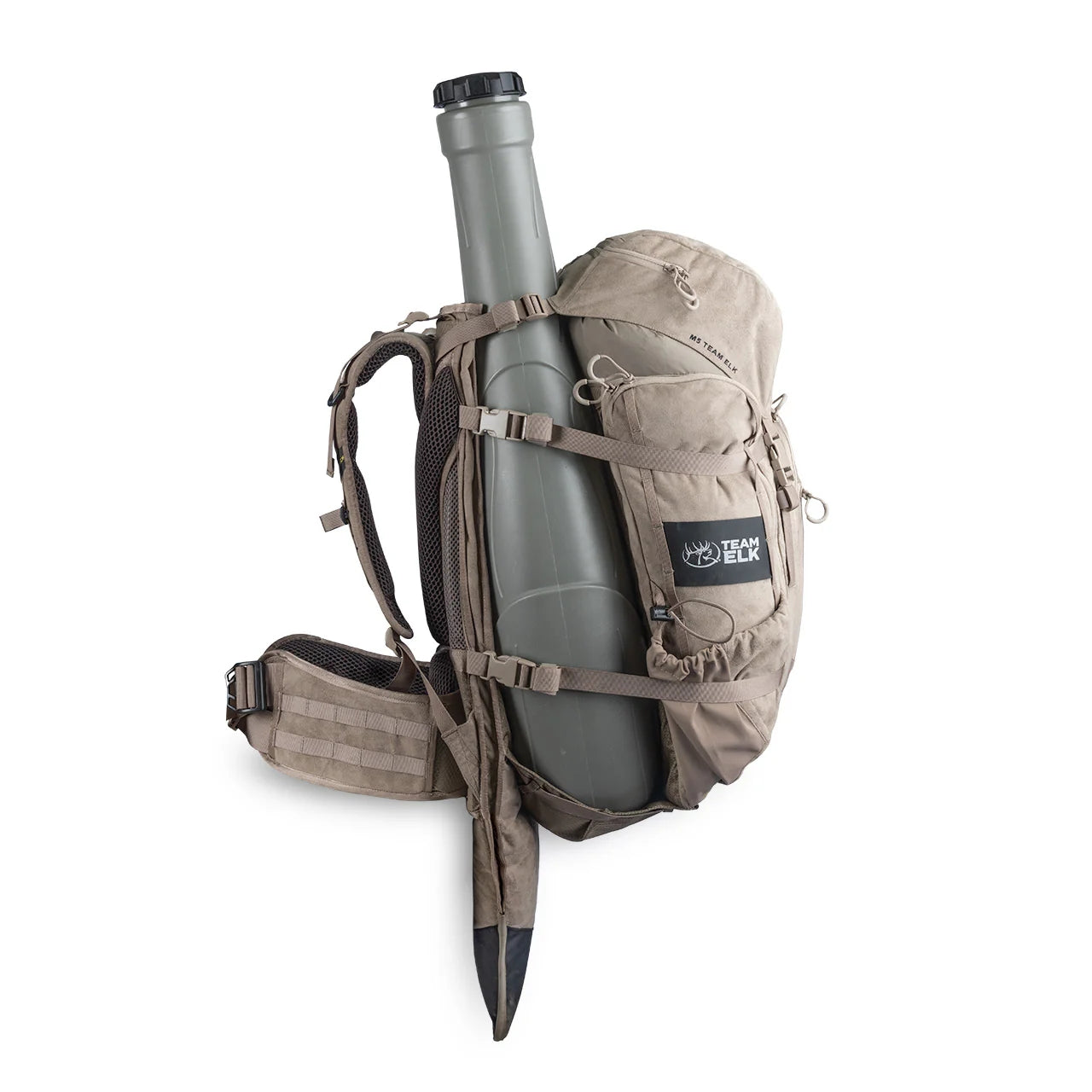Eberlestock Team Elk Pack - Lightweight Hunting Backpack with Rifle Scabbard | Durable Gear for Elk Hunting, Backpacking & Outdoor Adventures