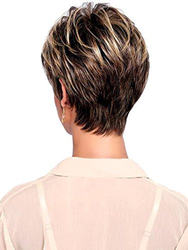 Cheri Wig by Estetica - 5 Piece Bundle with Christy's Wigs Q&A Booklet, Travel Size Wig Shampoo, Wig Cap & Wide Tooth Comb (Color R12/26H) - Perfect for Daily Wear, Cosplay & Hair Loss Solutions