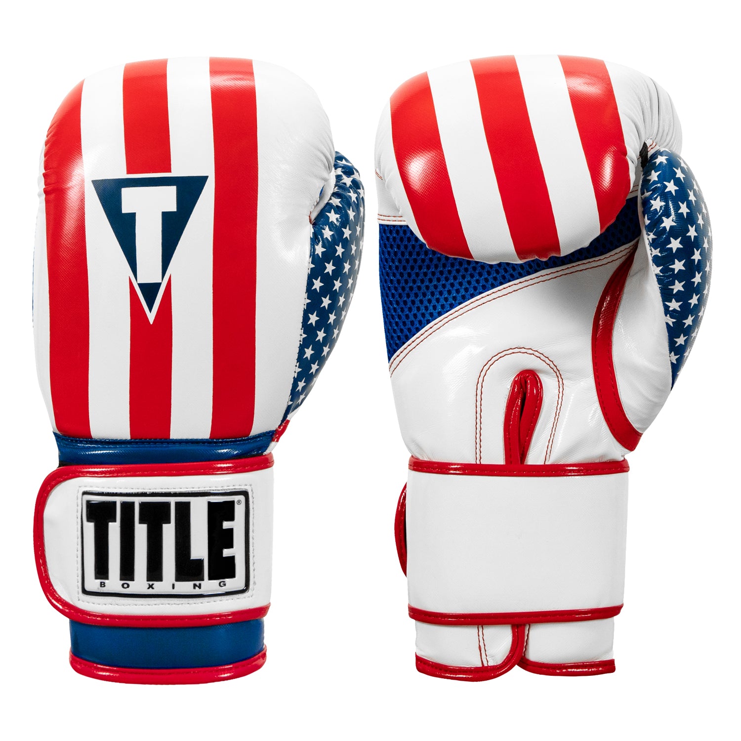 TITLE Boxing Infused Foam Combat USA Training Boxing Gloves - Premium MMA & Kickboxing Gloves for Men & Women - Perfect for Sparring, Bag Work & Fitness Training