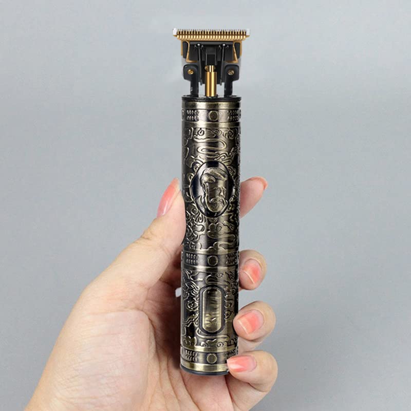 Professional Hair Clippers for Men - Rechargeable Electric Hair Trimmer & Beard Shaver with Metal Blade, Barber-Grade Hair Cutting Machine for Home & Salon Use | Perfect for DIY Haircuts, Beard Trimming & Grooming
