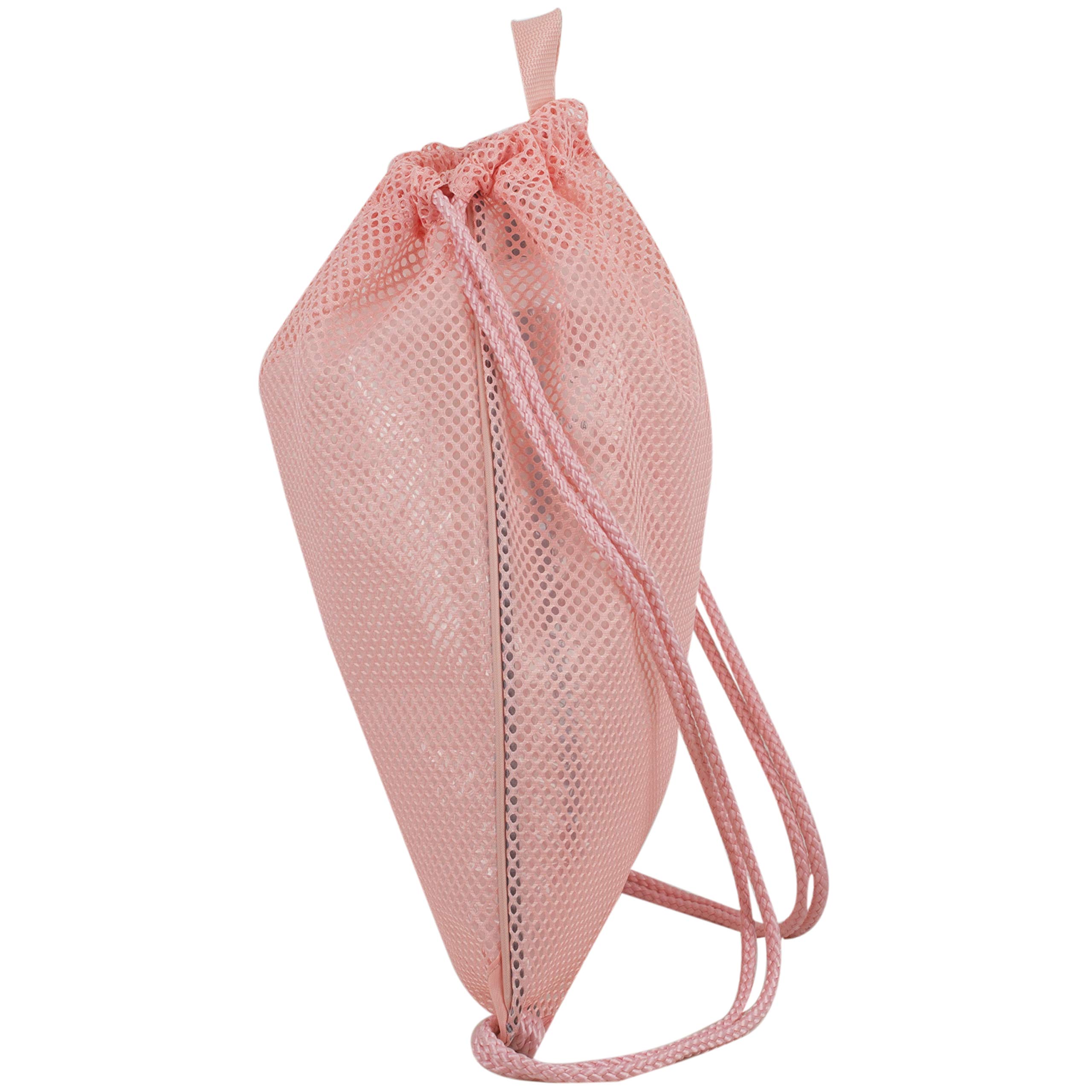 Eastsport Lightweight Mesh Drawstring Backpack - Breathable Gym Sackpack for Travel, College, Beach & Shopping | Perfect for Workouts, Campus Life & Outdoor Activities