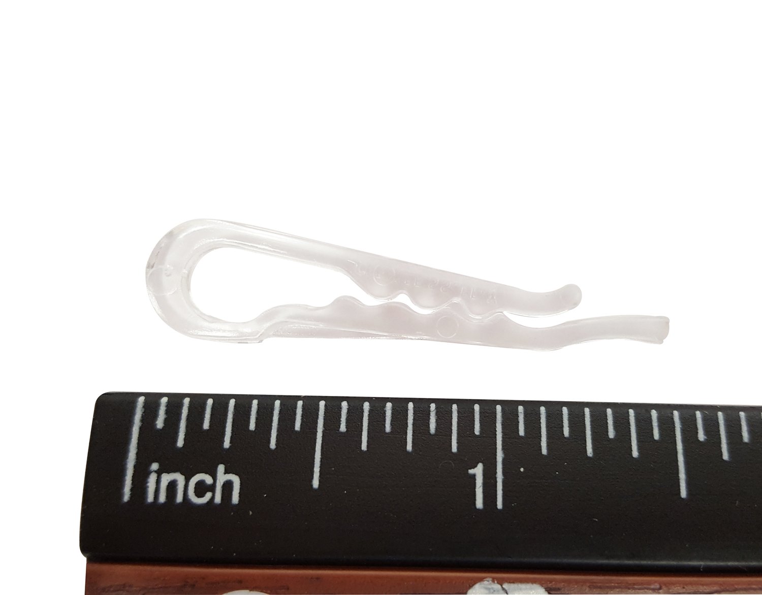 500 U-Shaped Clear Plastic Alligator Clips for Shirts, Pants, Socks & Garment Folding - Heavy Duty Clothes Pins for Laundry, Sewing, Crafting & Closet Organization