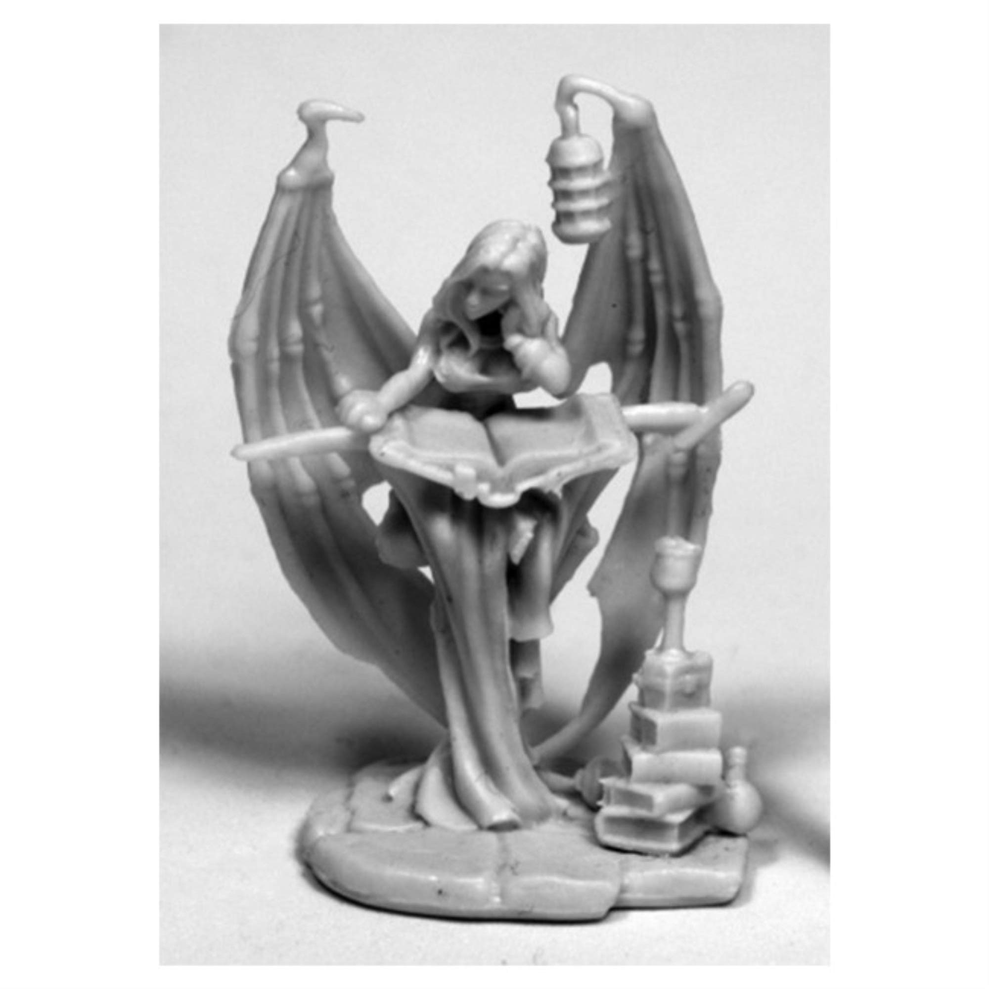 Reaper Miniatures Sophie The Sage - Bones 3 #77491 Unpainted Miniature Figure for Tabletop RPG, D&D, and Wargaming Scenes
