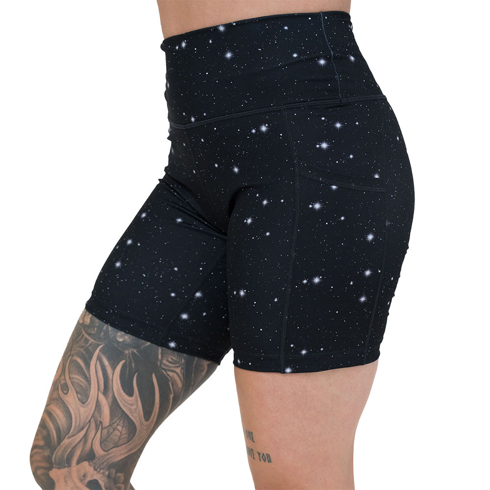Starlight Women's Running Shorts - Lightweight & Breathable for Gym, Yoga & Outdoor Workouts