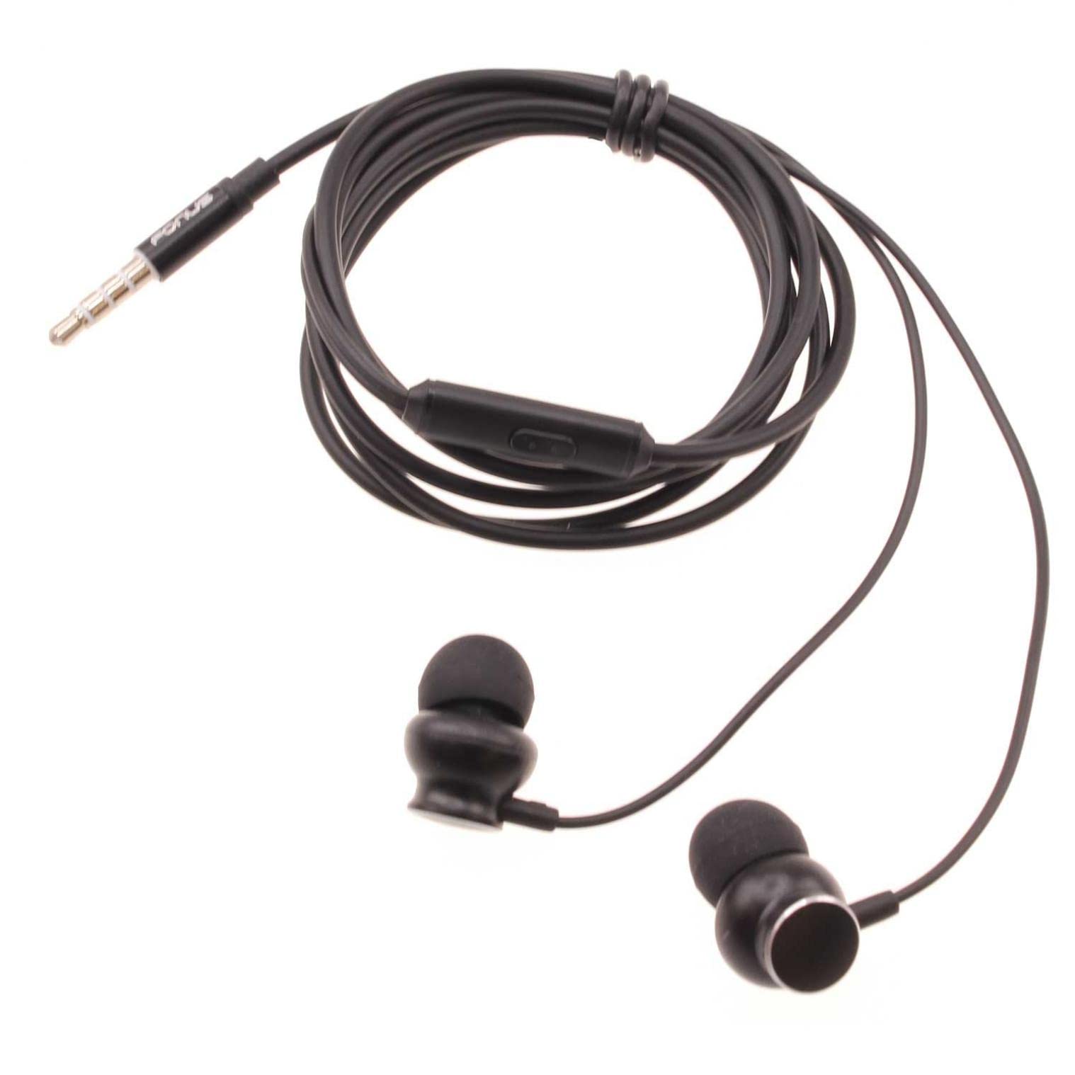 Premium Wired Earphones with Hi-Fi Sound, Built-in Mic & Metal Earbuds - Compatible with Motorola Moto G Play (2021), Moto G Power (2020/2021), Moto G Pure - Perfect for Gaming, Work Calls & Music Listening