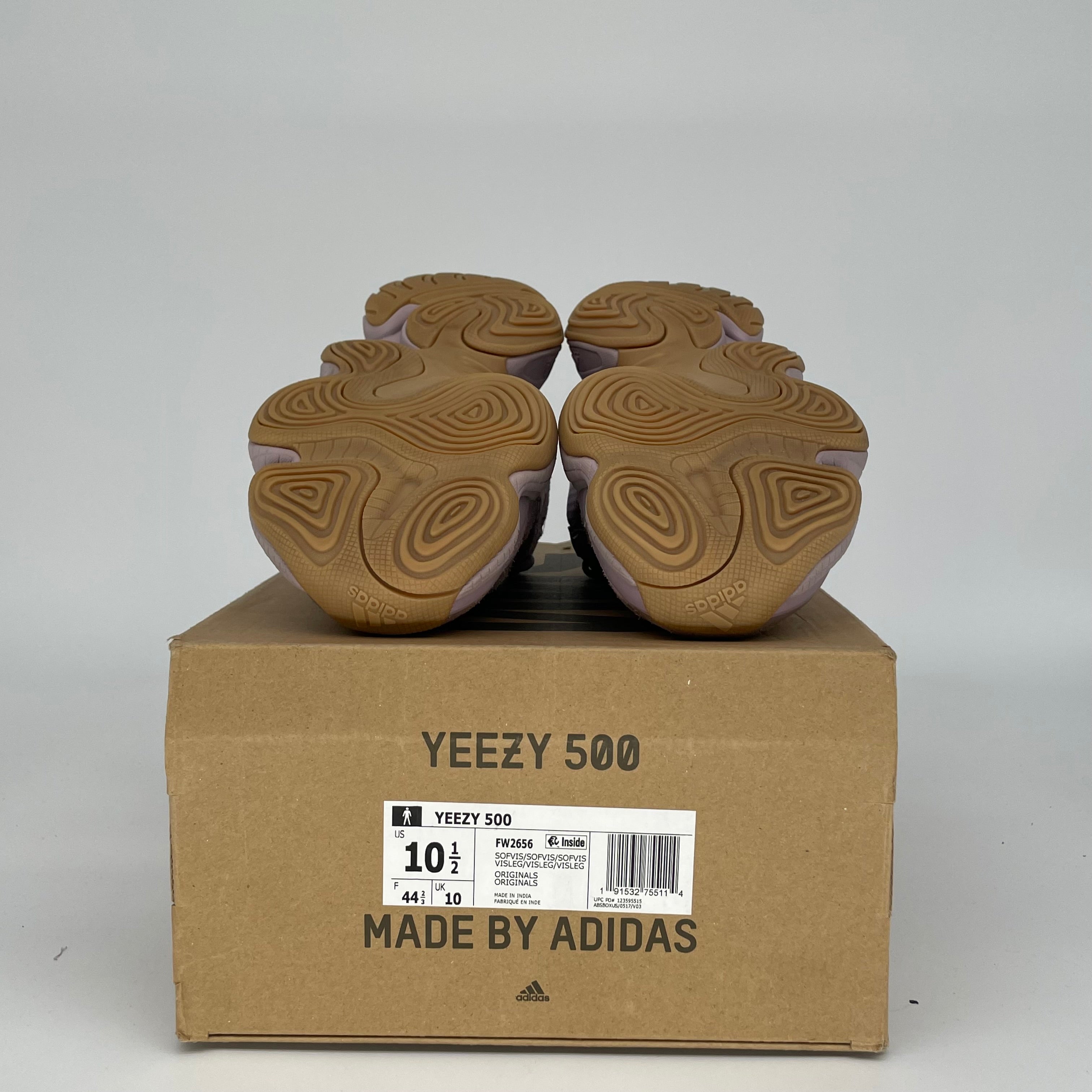 Adidas Yeezy 500 Soft Vision Sneakers - Men's Size 10.5 (FW2656) | Comfortable Running Shoes for Gym, Jogging & Casual Wear