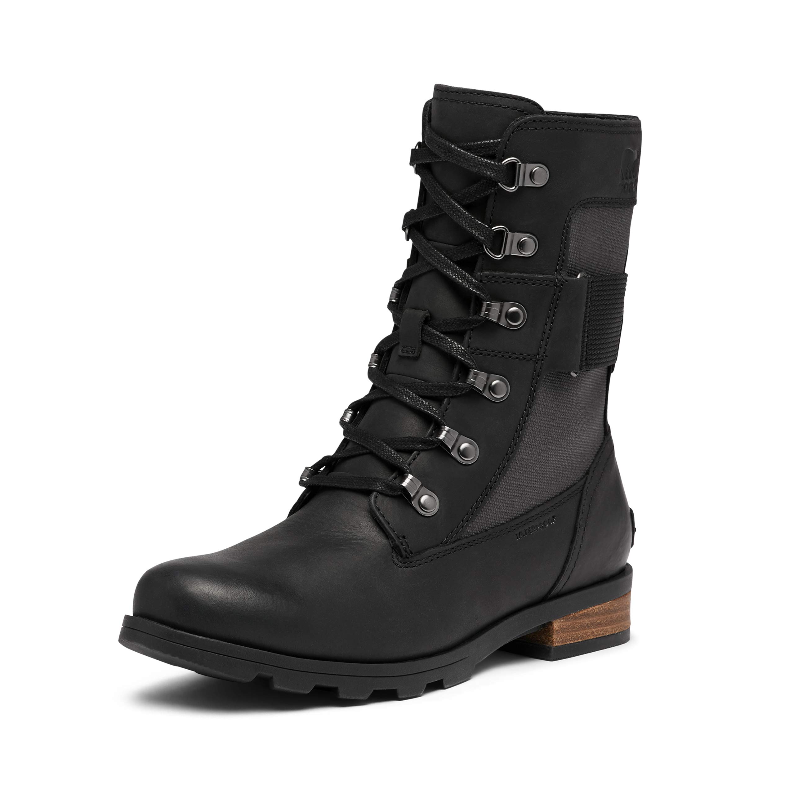 Sorel Women's Emelie Conquest Boot - Waterproof Winter Snow Boots for Hiking & Outdoor Activities | Warm Insulated Ankle Booties for Cold Weather