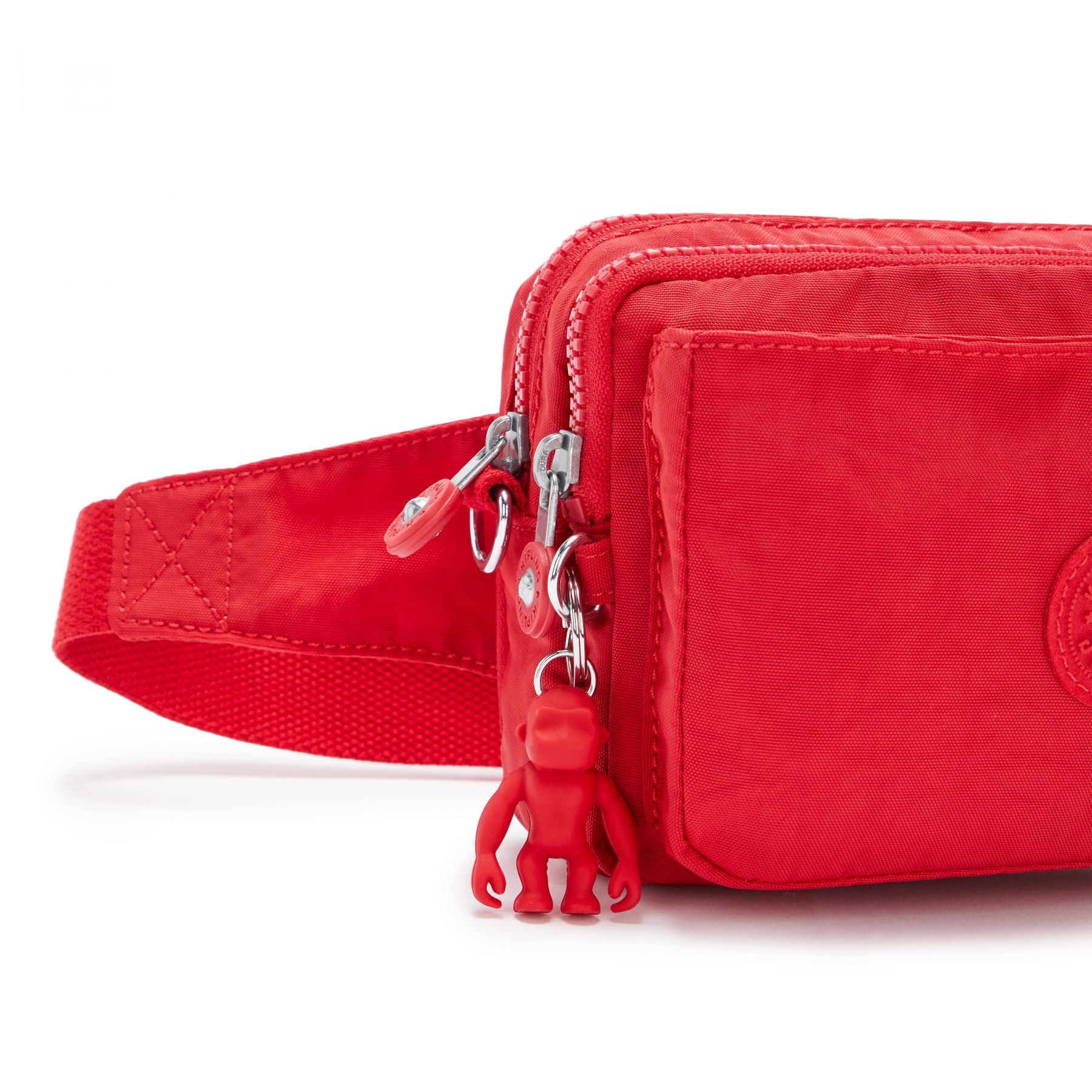 Kipling Abanu Multi Convertible Crossbody Bag - Lightweight Travel Purse for Women, Adjustable Shoulder Strap, Roomy Organizer (Red Rouge) - Perfect for Work, Gym & Weekend Getaways