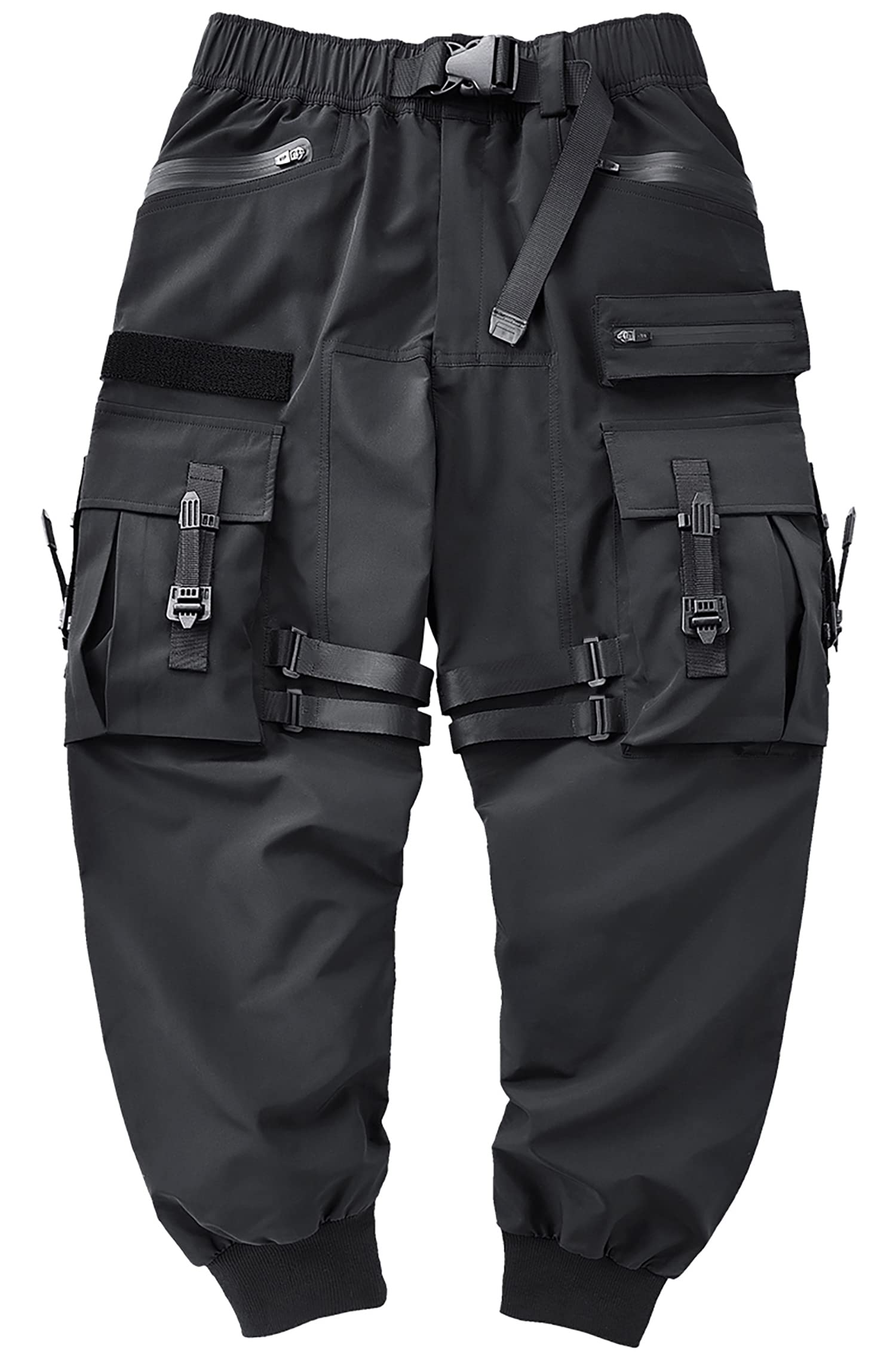 MOKEWEN Men's Jogger Pants with Pockets - Athletic Cargo Sweatpants for Running, Gym & Casual Wear | Comfortable Ankle-Length Workout Pants for Men