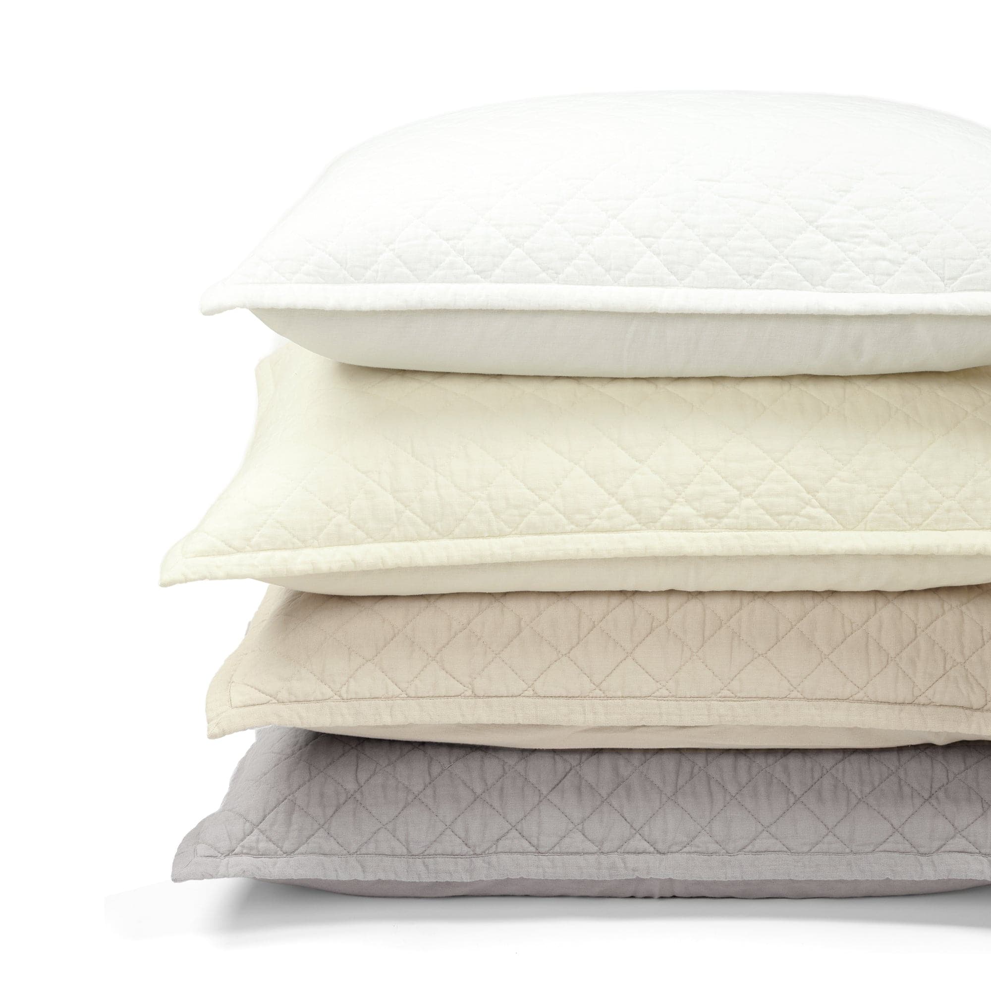 Premium Belgian Flax Linen & Cotton Blend 3-Piece Quilt Set - King/Queen Size - Soft Breathable Bedding for All Seasons - Perfect for Master Bedroom, Guest Room & Vacation Homes
