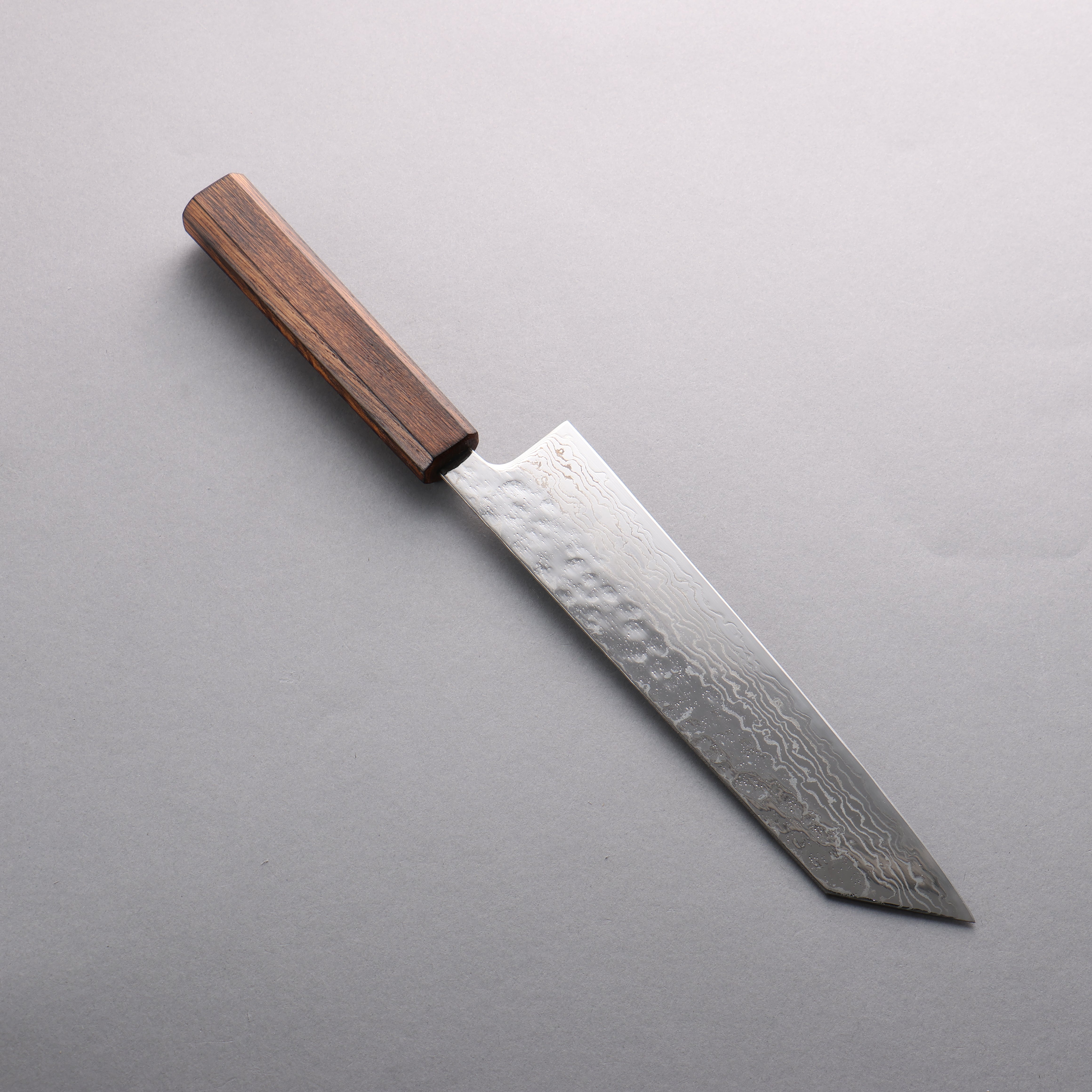 Seisuke 210mm Kiritsuke Gyuto Knife - 440C Stainless Steel Hammered Damascus Blade with Oak Handle - Perfect for Sushi, Sashimi & Japanese Cuisine