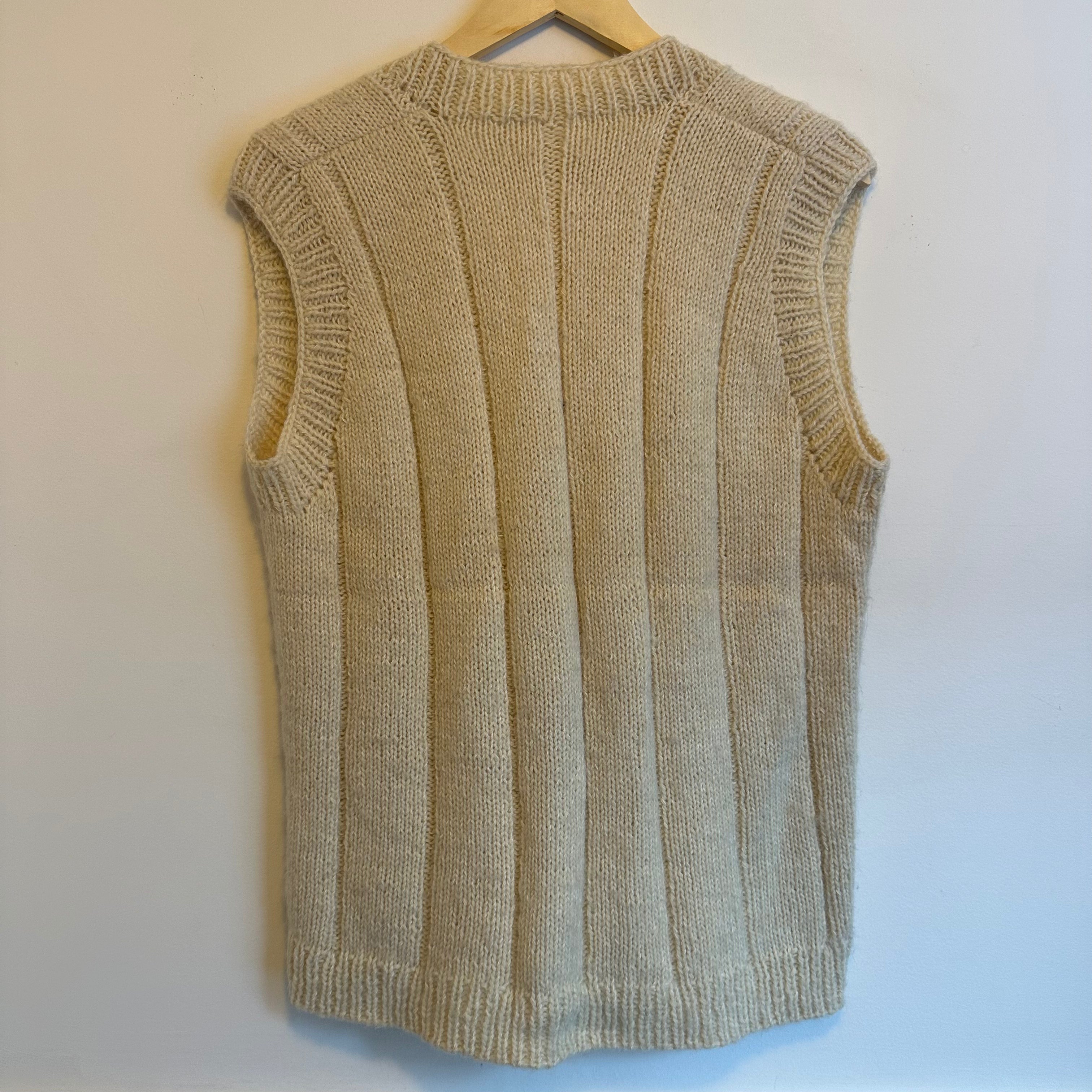 Men's Wool Sweater Vest - Warm & Stylish Knit Pullover for Casual & Business Wear | Perfect for Office, Layering & Outdoor Activities