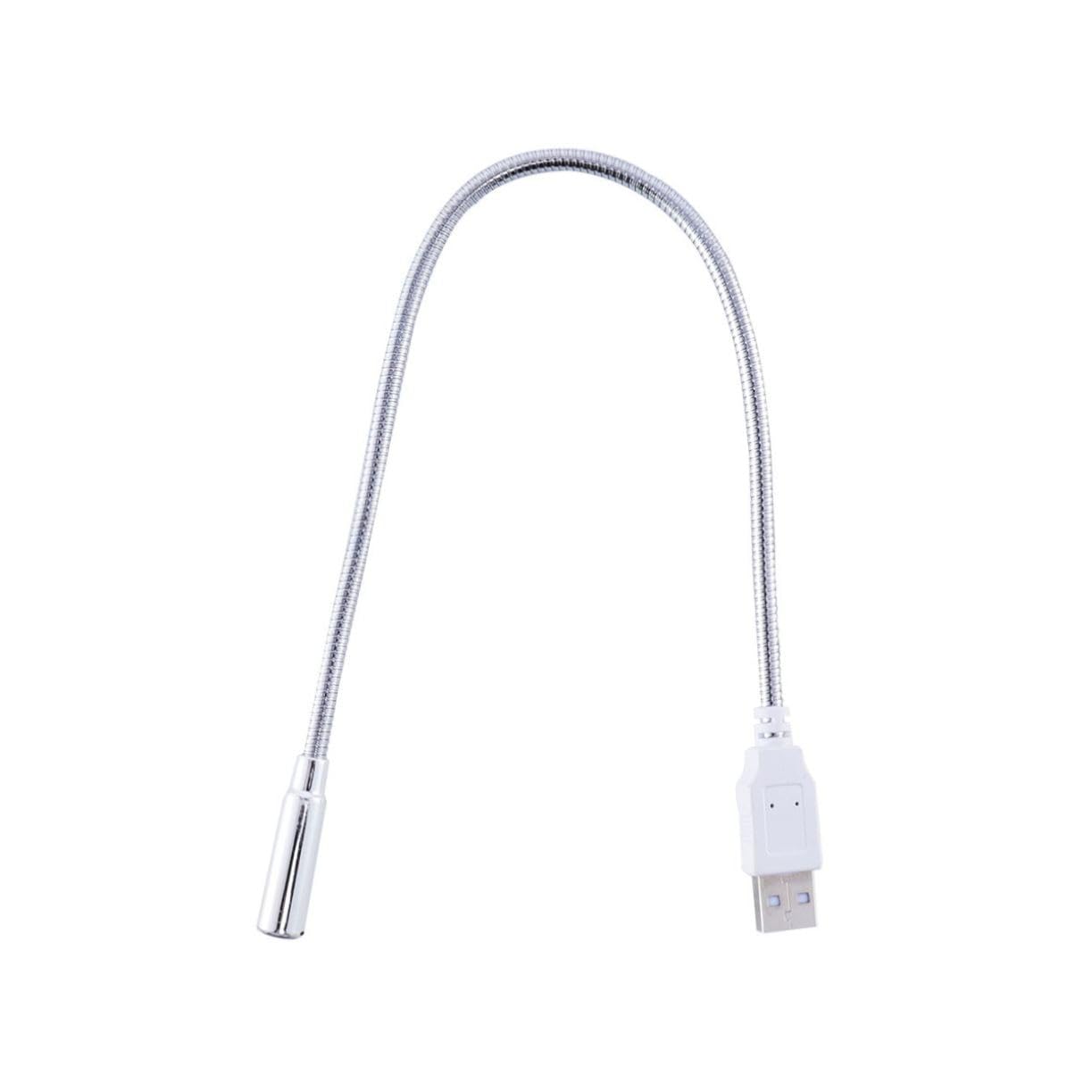 Veemoon 4Pcs USB LED Reading Lamp with Touch Dimmer - Flexible Gooseneck Keyboard Light for Laptop, Study, Office & Night Reading - Perfect for Computer Work, Gaming, and Low Light Environments