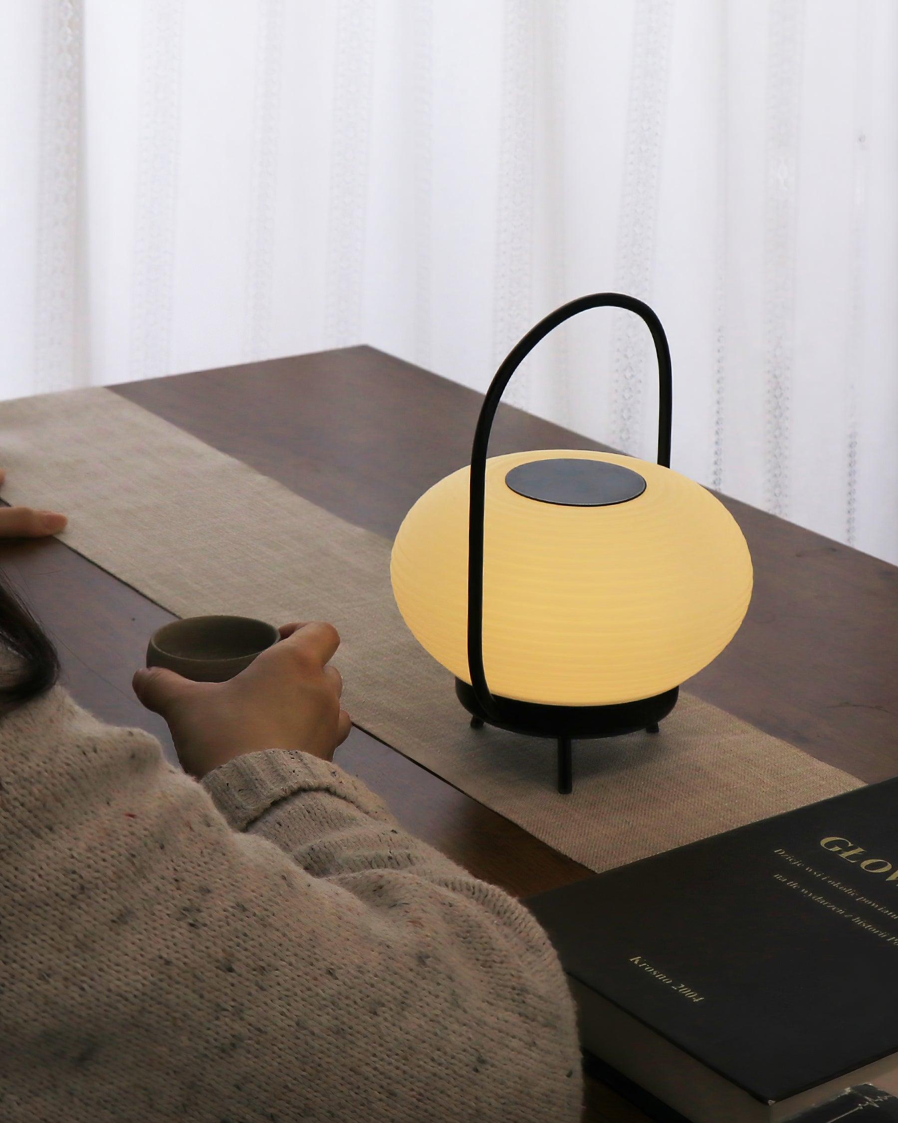 Portable Table Light - Rechargeable LED Desk Lamp with Adjustable Brightness for Reading, Studying, and Office Work