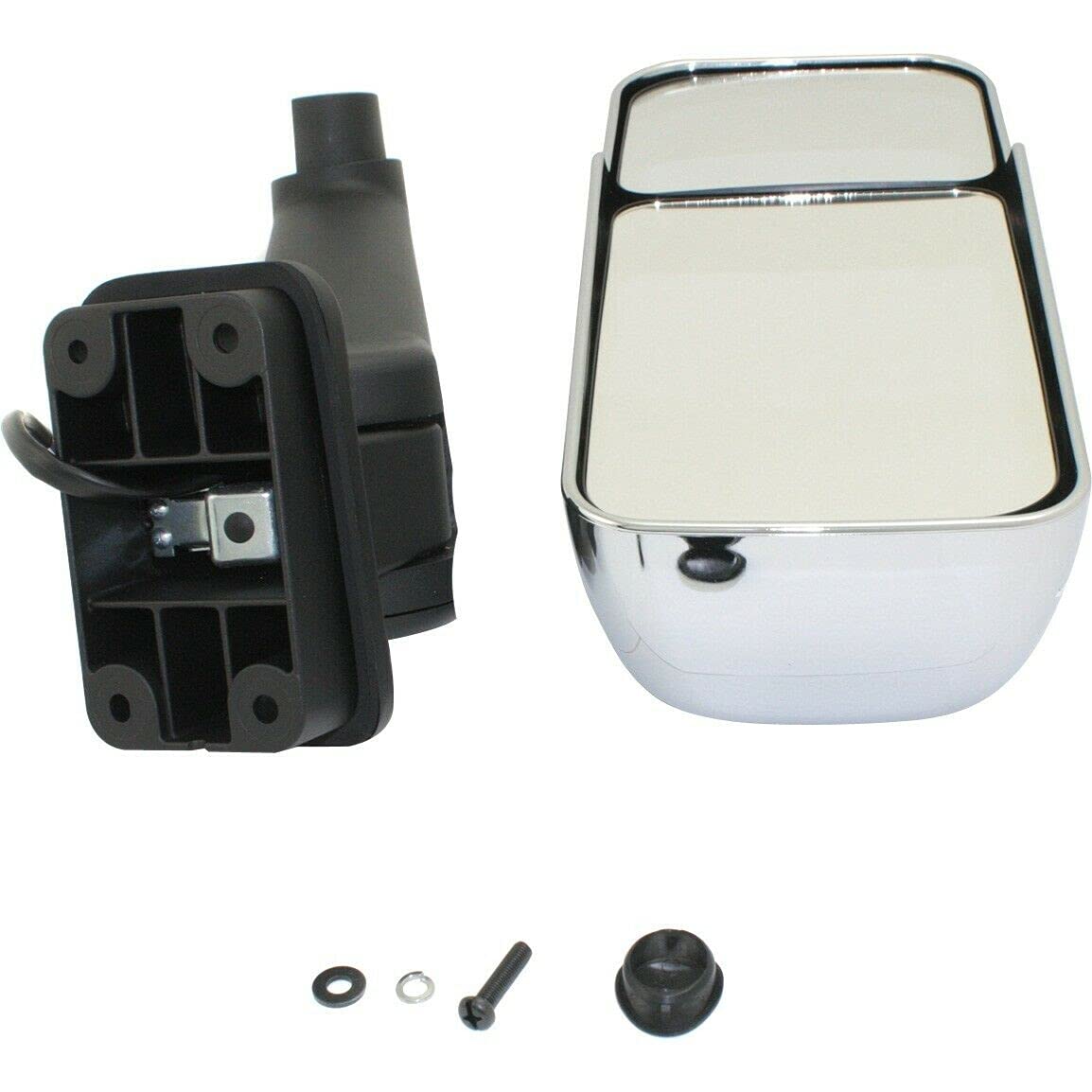 Heated Left Side Driver Performance Mirror Compatible with Chevy C4500 Kodiak - Perfect for Winter Driving & Enhanced Visibility