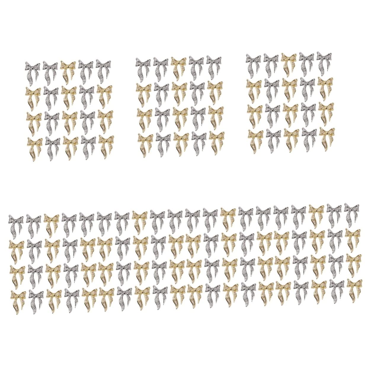 700 Pcs Nail Rhinestones Kit - Bow Nail Drill, Glass Gems, Metal Stickers & 3D Nail Studs for DIY Manicure | Nail Art Decorations for Salon, Home Use & Professional Nail Design
