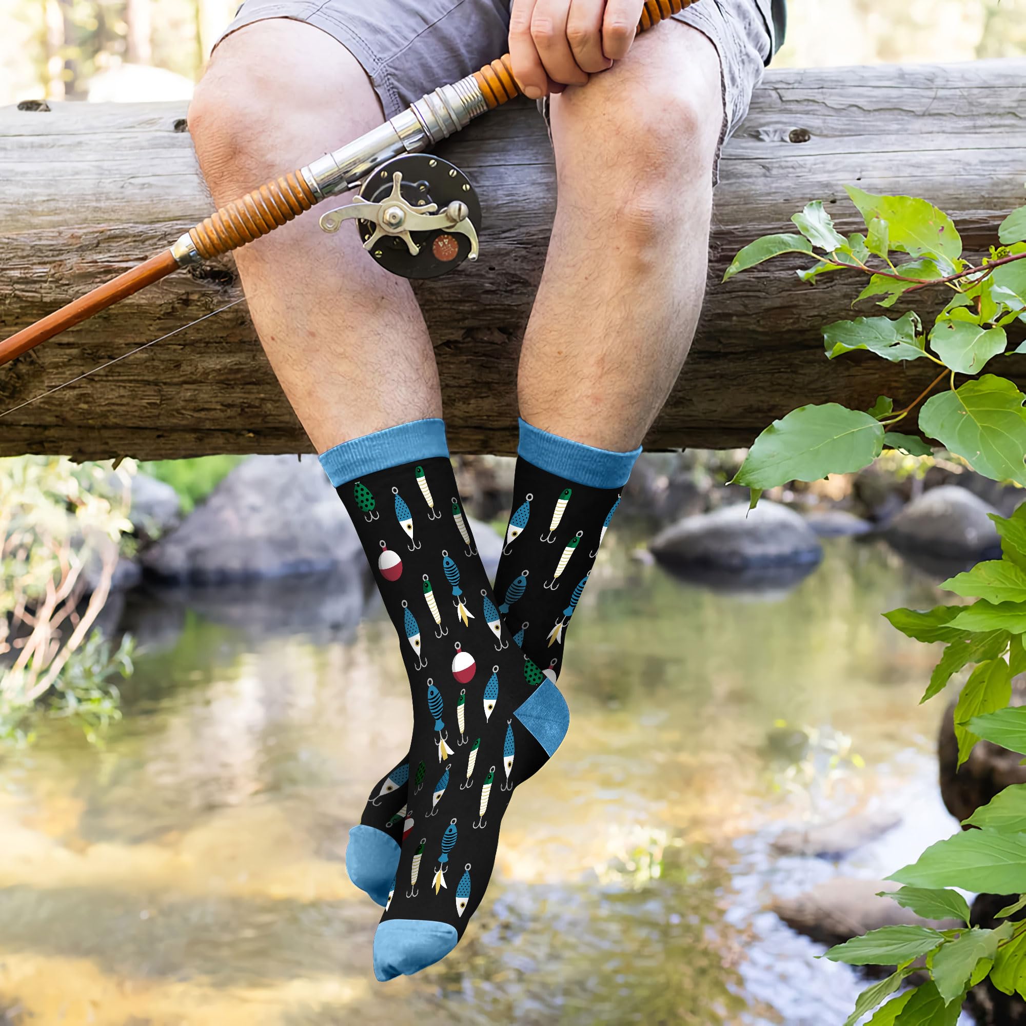 Funny Fishing Gifts for Men - Cool Fishing Accessories for Dad & Grandpa - Perfect Stocking Stuffers & Birthday Presents for Anglers (Great for Father's Day, Retirement Gifts & Fishing Trips)