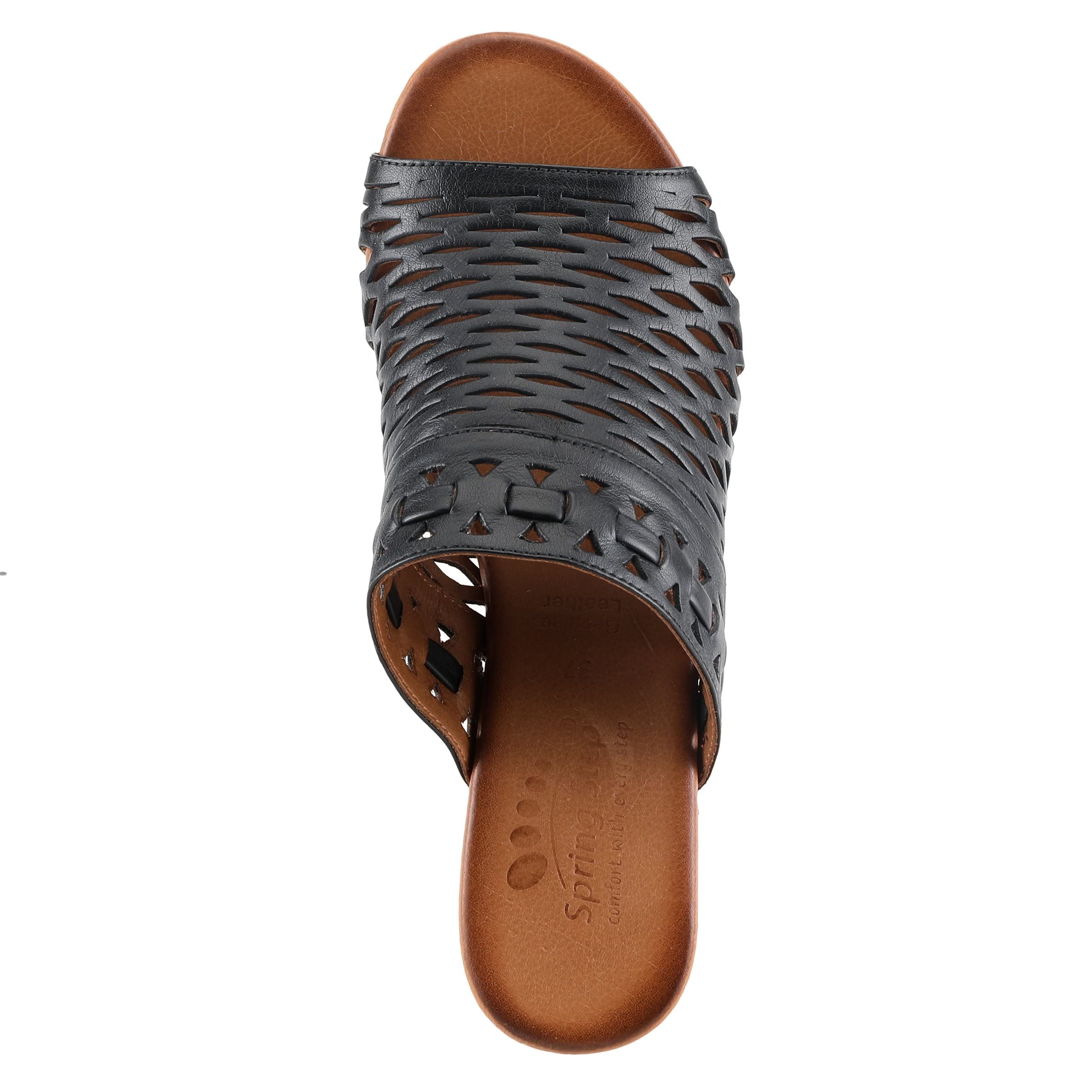Spring Step Women's Anika Comfort Slide Sandals - Lightweight & Cushioned for Beach, Pool, and Summer Outings