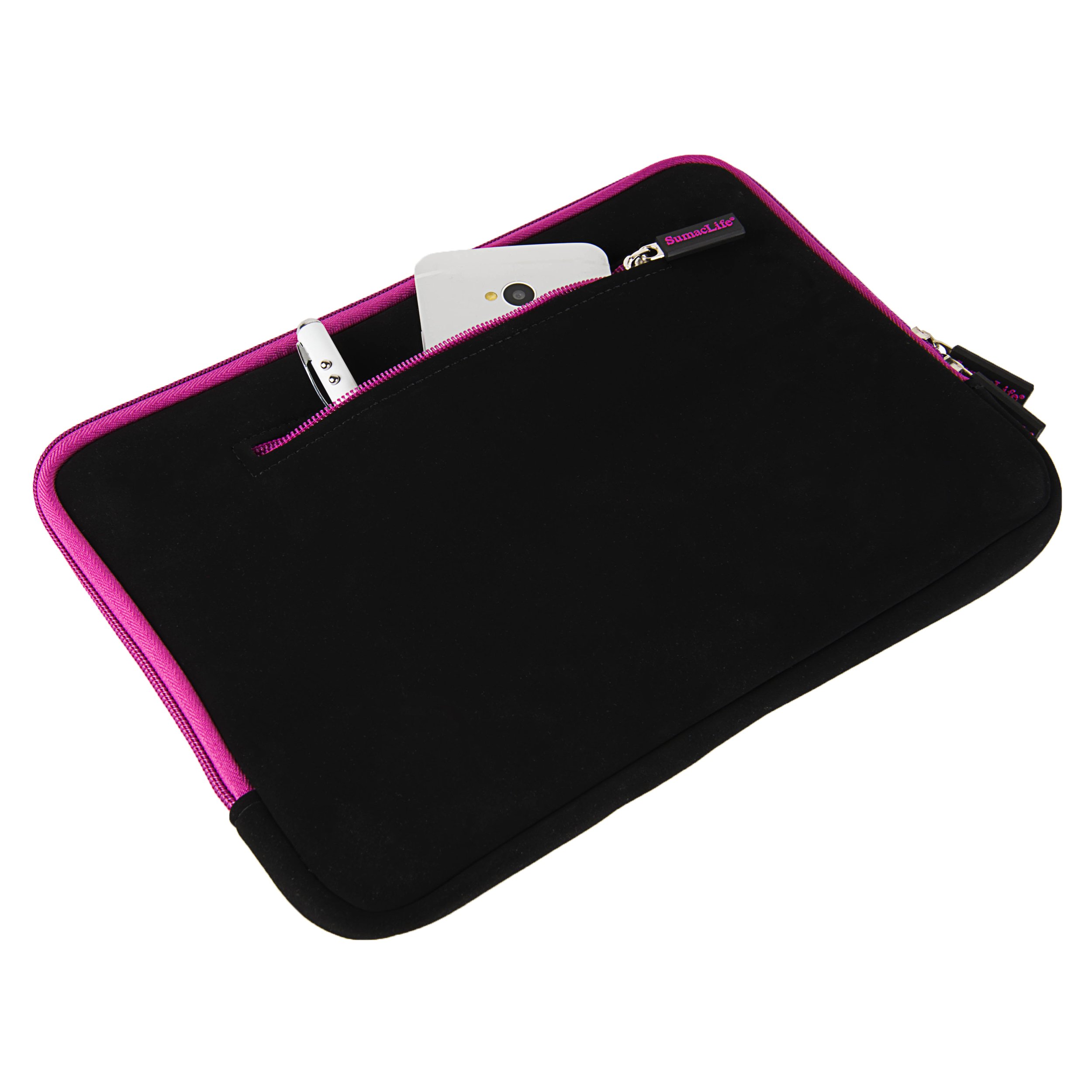 Durable Waterproof 13 Inch Laptop Sleeve Case for MacBook, Chromebook & Notebook - Shockproof Protective Cover for Travel, Office & School Use