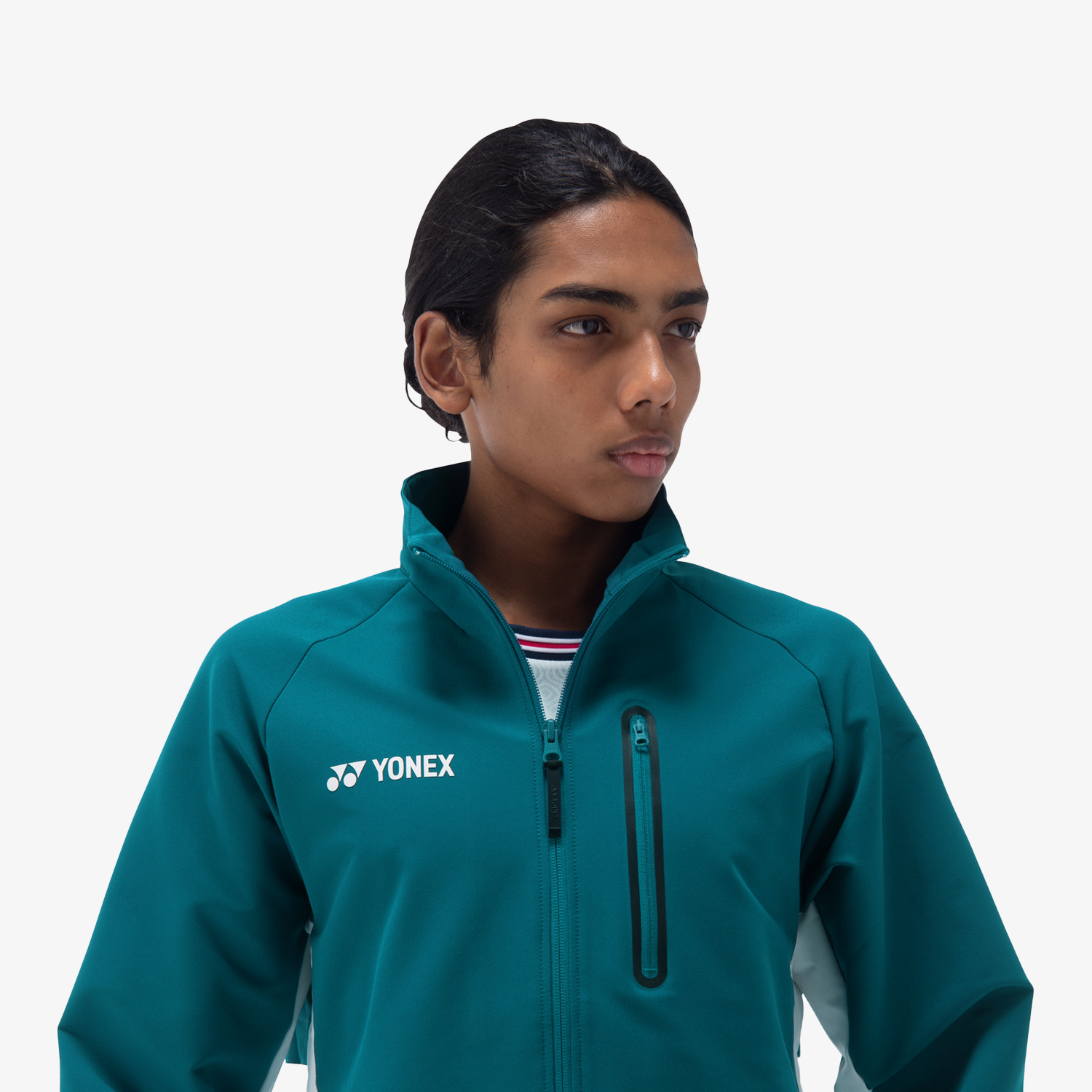 Yonex Men's Warm Up Jacket 50148 - Night Sky Color | Lightweight Athletic Training Jacket for Tennis, Running & Gym Workouts