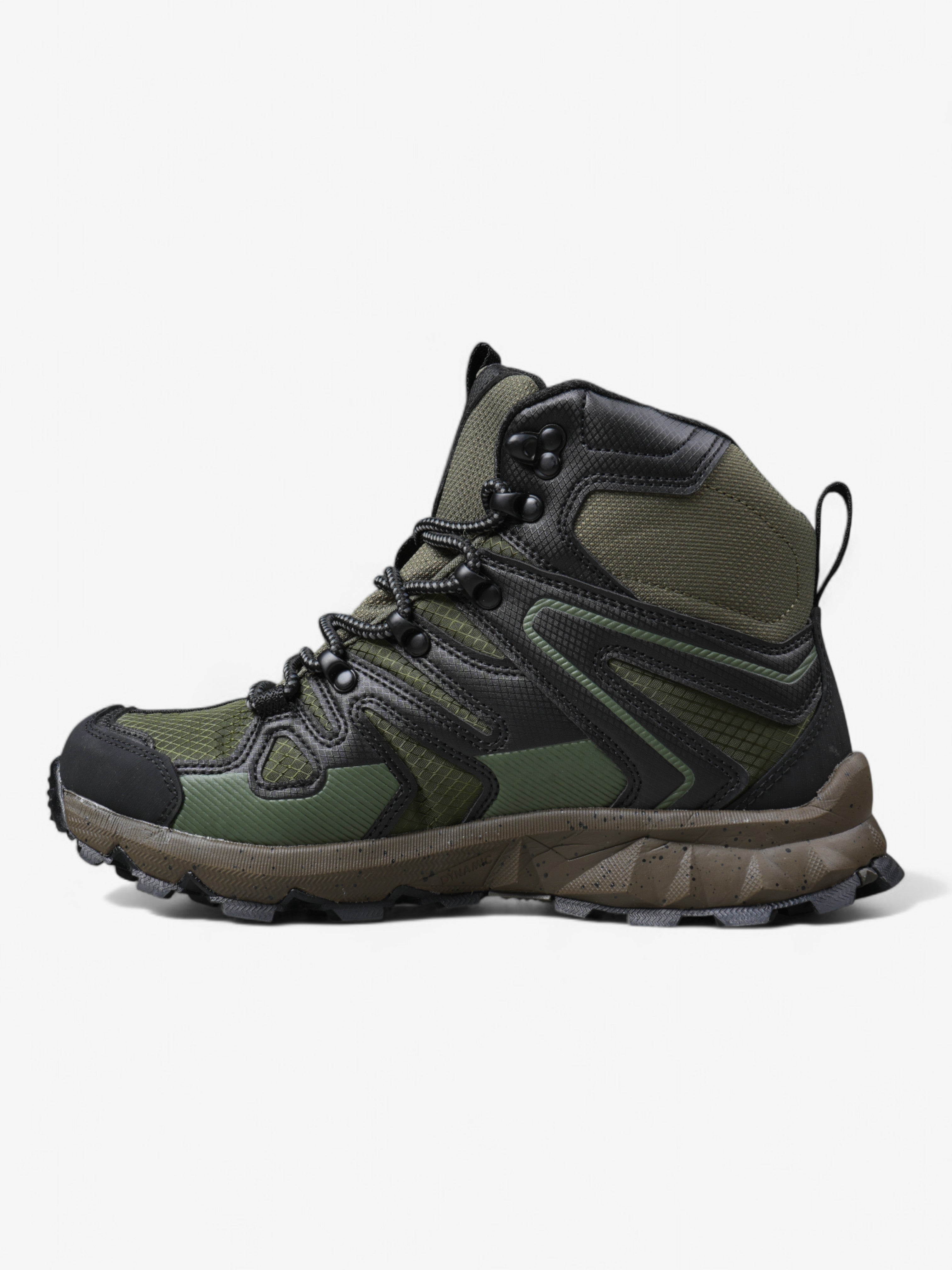Alpine Skate Itzar Hiking Boots for Men & Women - Olive Green & Black - Durable Trekking Shoes for Outdoor Adventures, Camping, and Mountain Climbing