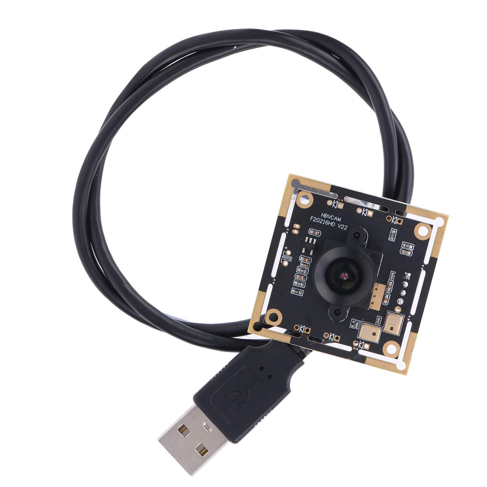 Garosa 2MP HD 105° Wide Angle Replacement Camera Module - Compatible with WinXP, 7 & USB Microscopes - Perfect for Night Vision, Video Calls, and Close-Up Inspection