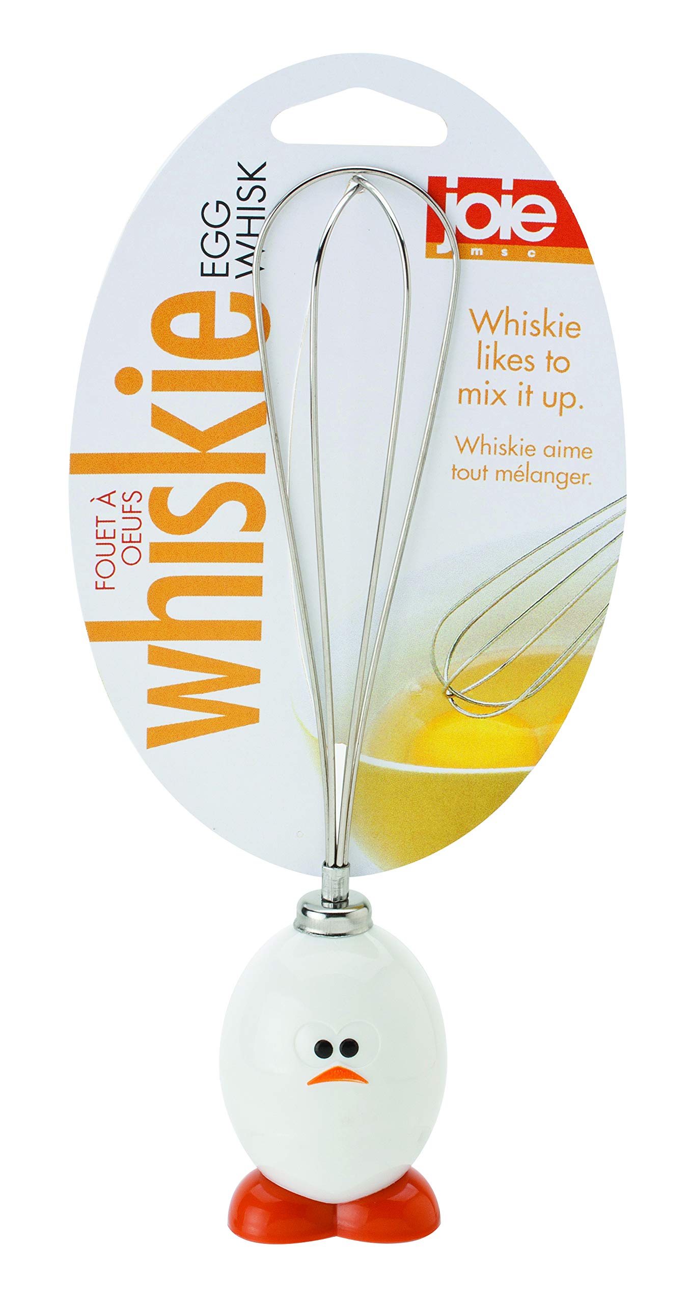 Joie 96019 Stainless Steel Batter Whisk - Durable Kitchen Gadget for Baking & Cooking - Perfect for Pancakes, Waffles, Cakes & Mixing Sauces