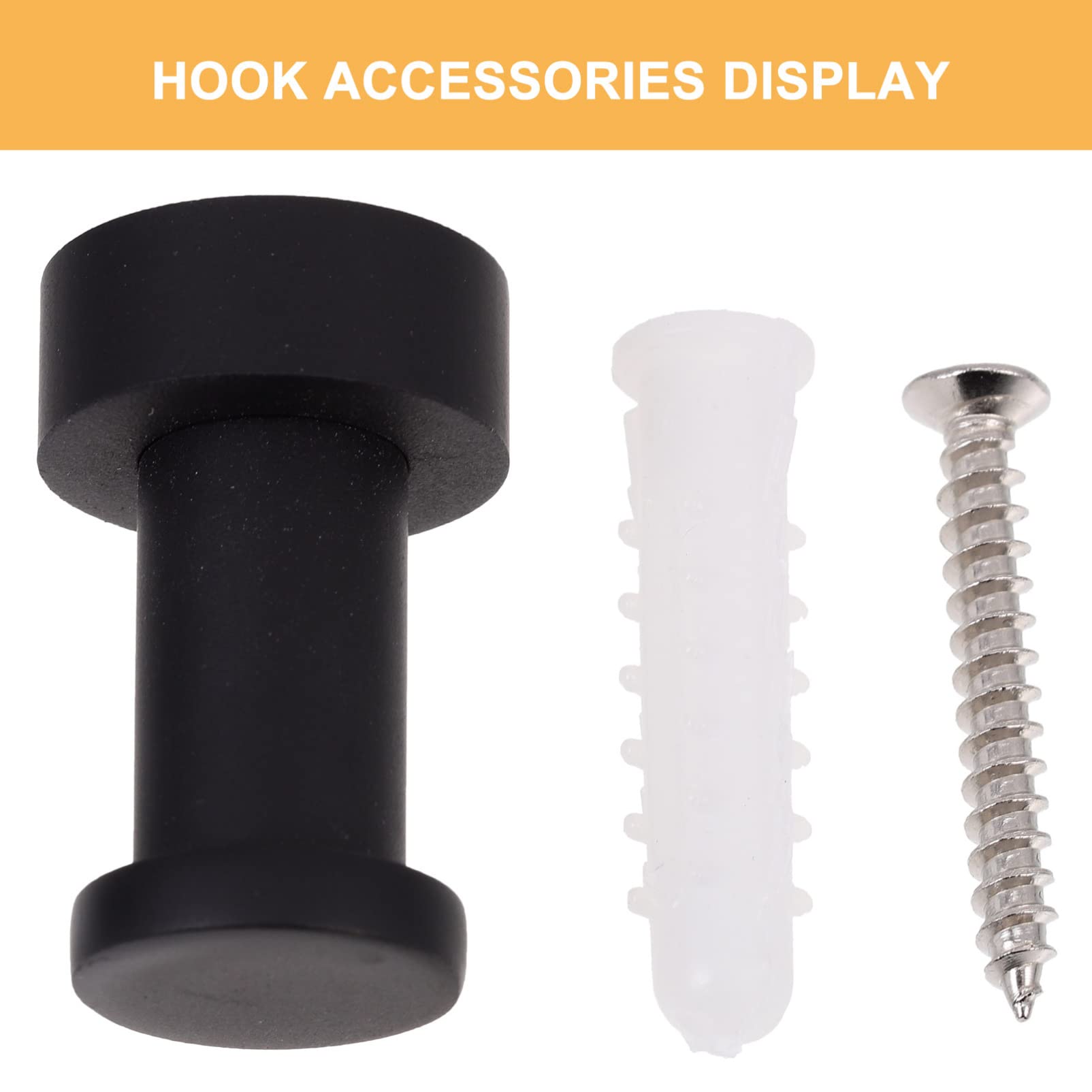 2-Pack Brass Wall Hooks for Bathroom Towels, Robes & Coats - Heavy Duty Shower Hooks, Door Hangers - Perfect for Bathroom, Shower & Home Organization (ibasenice)
