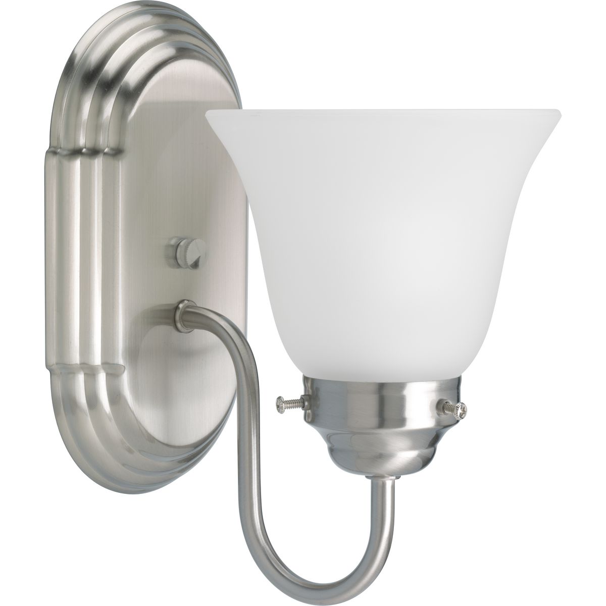 One Light Bath Bracket - Chrome Finish Wall Mounted Bathroom Light Fixture for Vanity Mirror Lighting - Perfect for Modern Bathrooms, Powder Rooms & Spa Areas