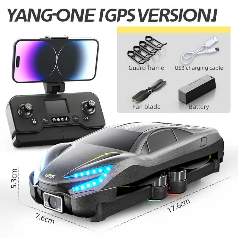 JJRC X39 4K HD Camera Flying Car Drone with Optical Flow Positioning - Perfect for Aerial Photography, Racing & Outdoor Adventures