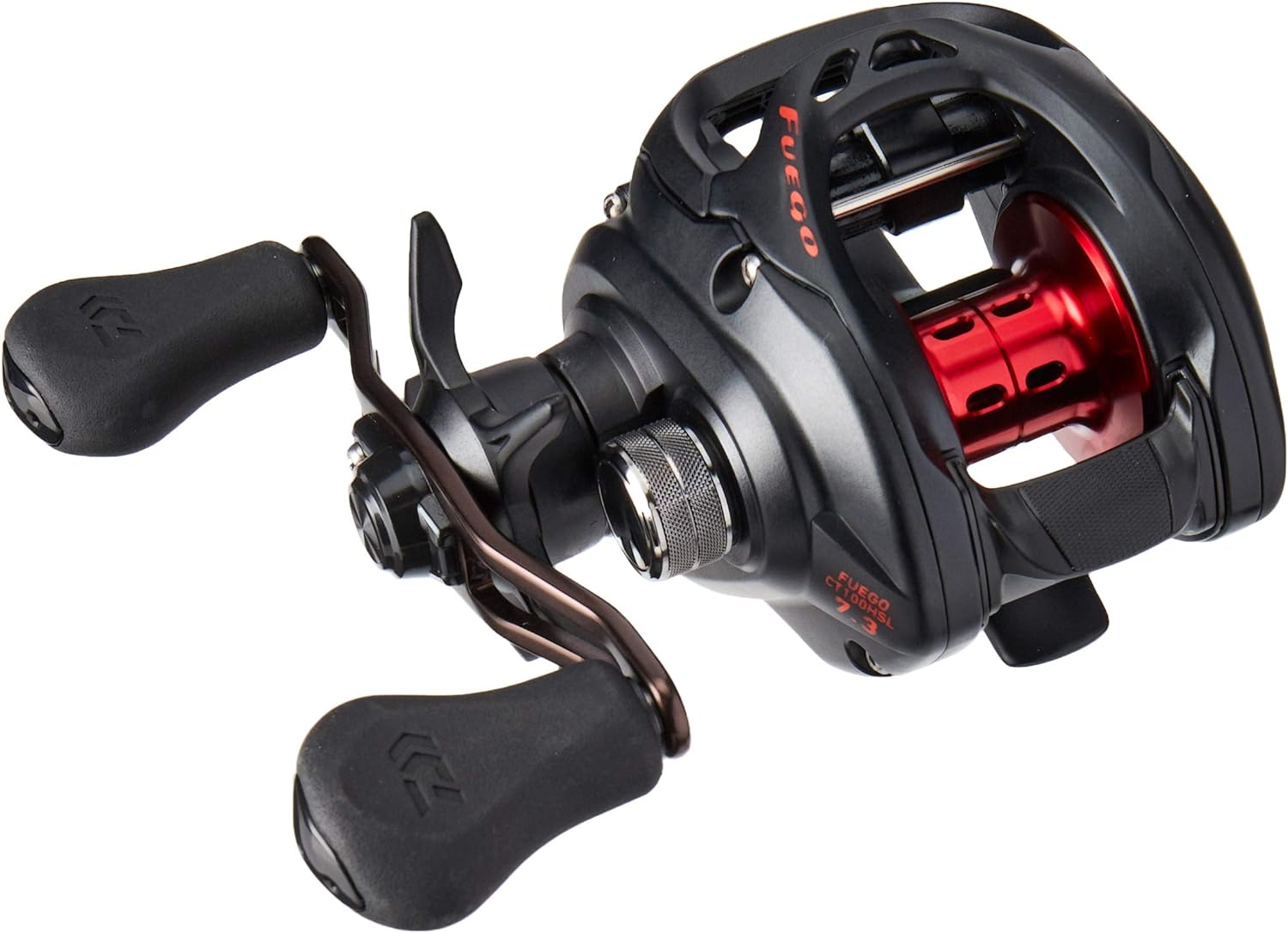 Daiwa Fuego CT Baitcasting Reel - High Performance Fishing Reel for Bass, Pike & Saltwater | Smooth Casting & Durable Design | Perfect for Freshwater & Offshore Fishing