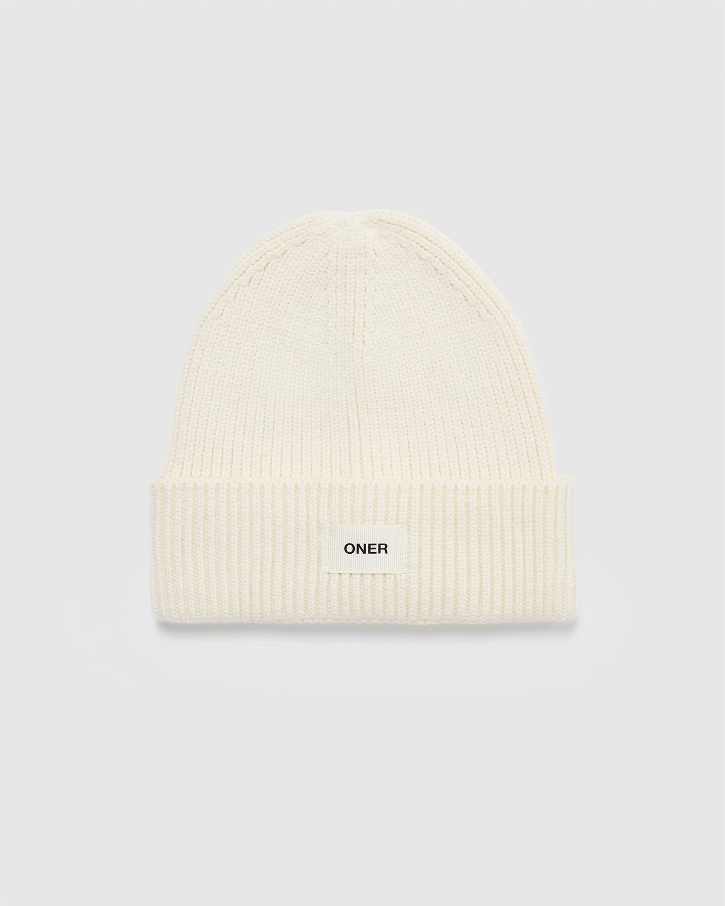 Oner Beanie Hat for Men & Women - Soft & Warm Winter Knit Beanie in Cream Color - Perfect for Outdoor Activities, Skiing, and Cold Weather Fashion
