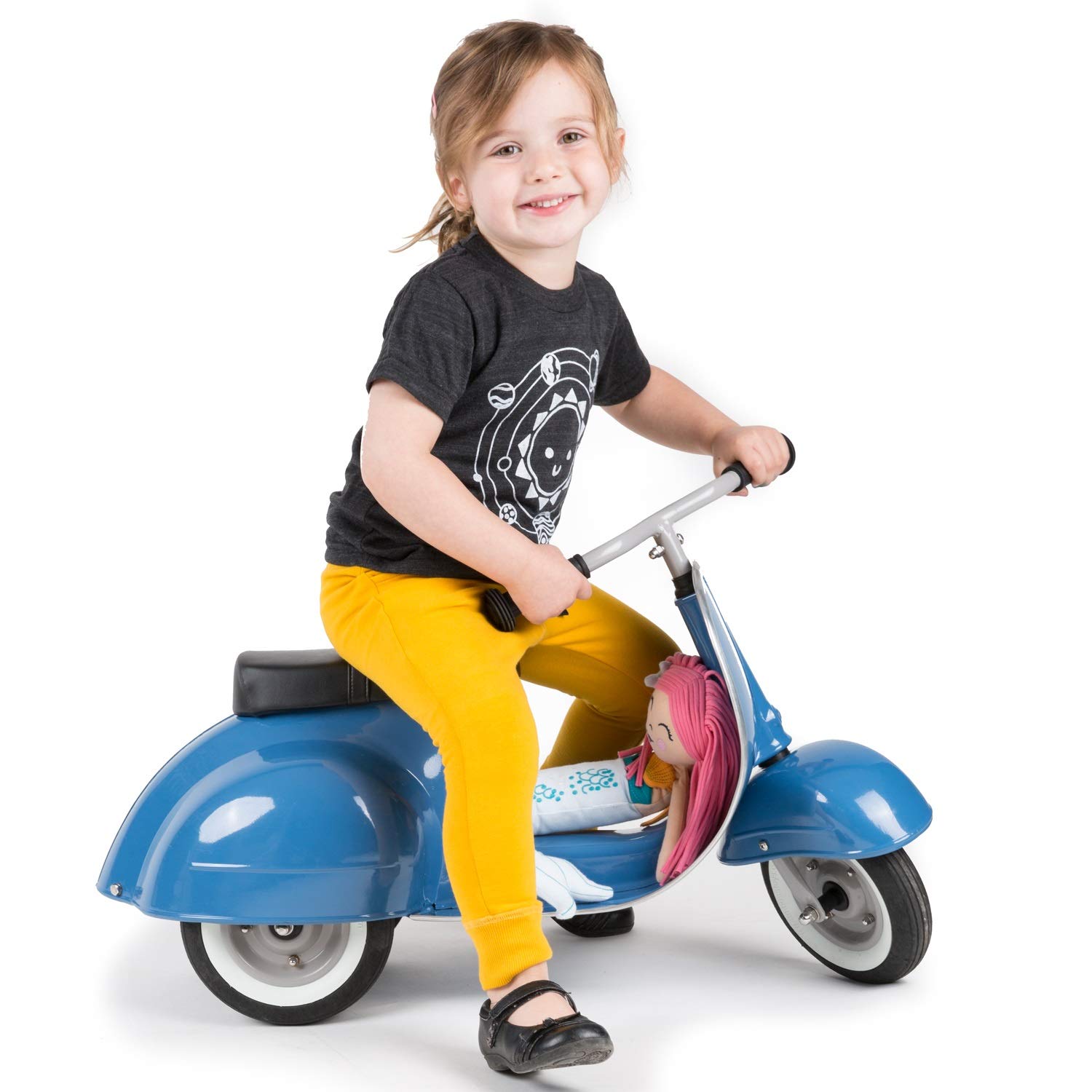Best Toddler Scooters for Boys & Girls Ages 2-5 | Primo Durable Ride-On Toy with Timeless Design | Perfect for Outdoor Play, Birthday Gifts & Preschool Activities