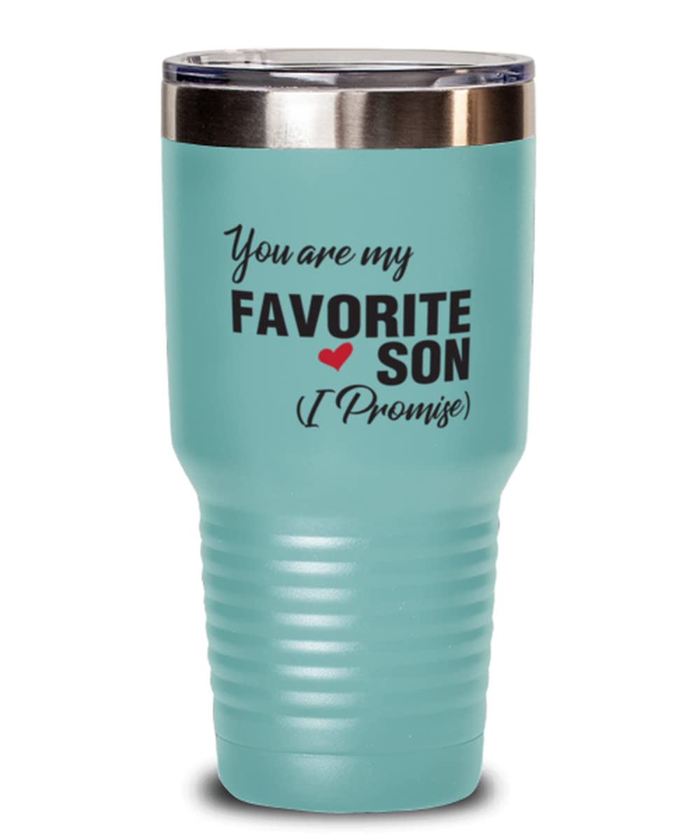 Inspirational Son Tumbler - Birthday Christmas Gift for Boys - Father Mother Love Present for Home School Use