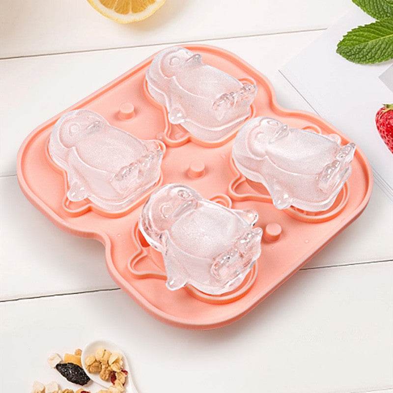 Penguin Ice Mold - Fun & Unique Ice Cube Tray for Cocktails, Drinks & Parties - Perfect for Summer, Kids & Creative Beverage Presentation
