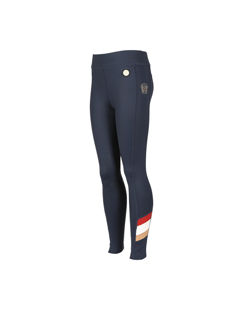 Aubrion Team Shield Winter Riding Tights for Kids - Warm & Comfortable Equestrian Leggings for Cold Weather Riding Lessons & Horseback Activities