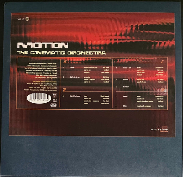 The Cinematic Orchestra - Motion (2x12 Vinyl Album, Reissue, Repress) Mint Condition - Perfect for Jazz & Electronic Music Lovers, Home Listening & DJ Sets
