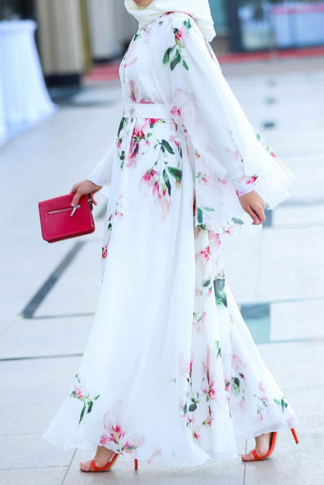 Elegant Cape Dress for Women - Flowy Boho Maxi Dress with Detachable Cape - Perfect for Weddings, Parties & Special Occasions