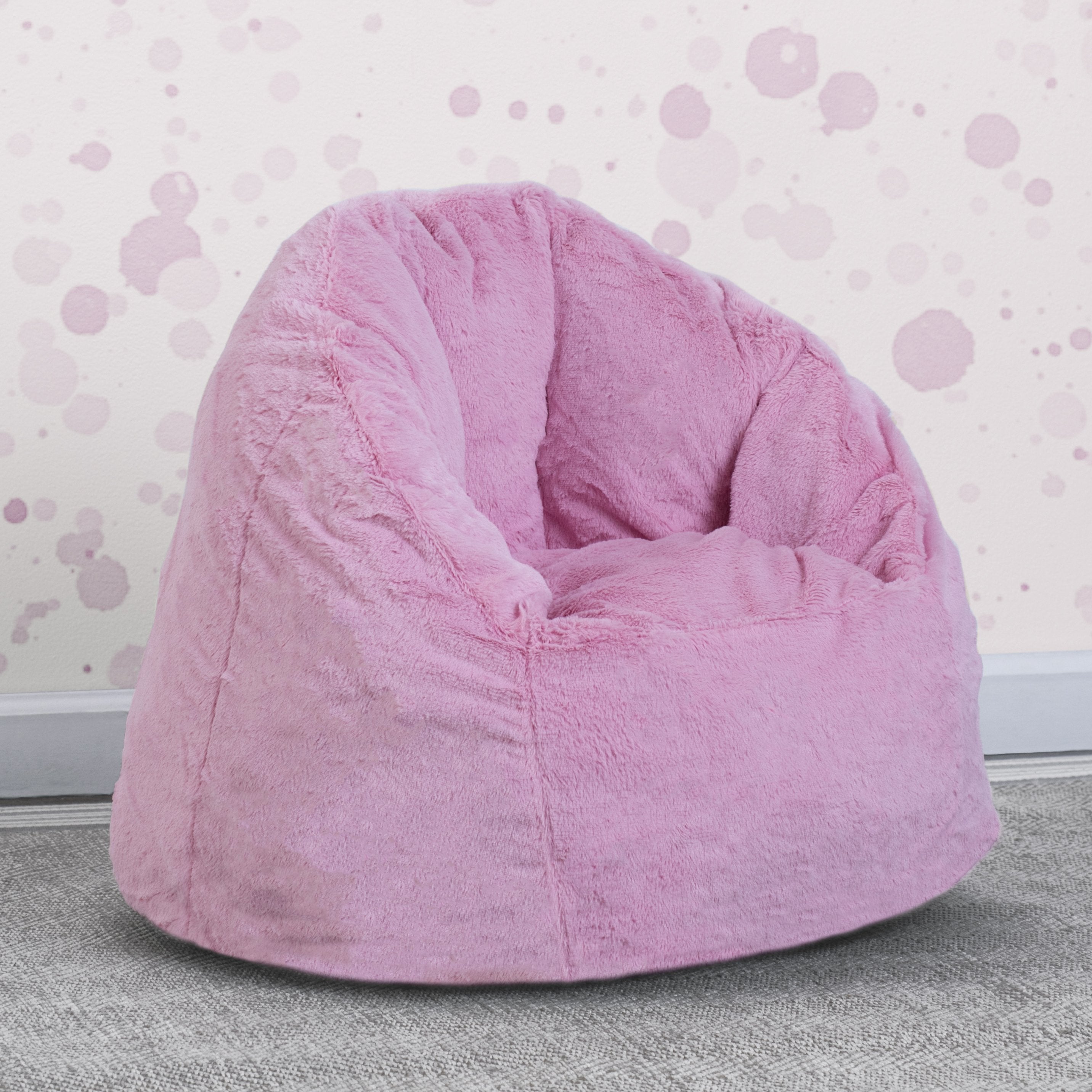 **Cozy Fluffy Kids Chair - Soft Plush Toddler Armchair for Ages 2-6 Years - Perfect for Nursery, Playroom & Reading Nook**