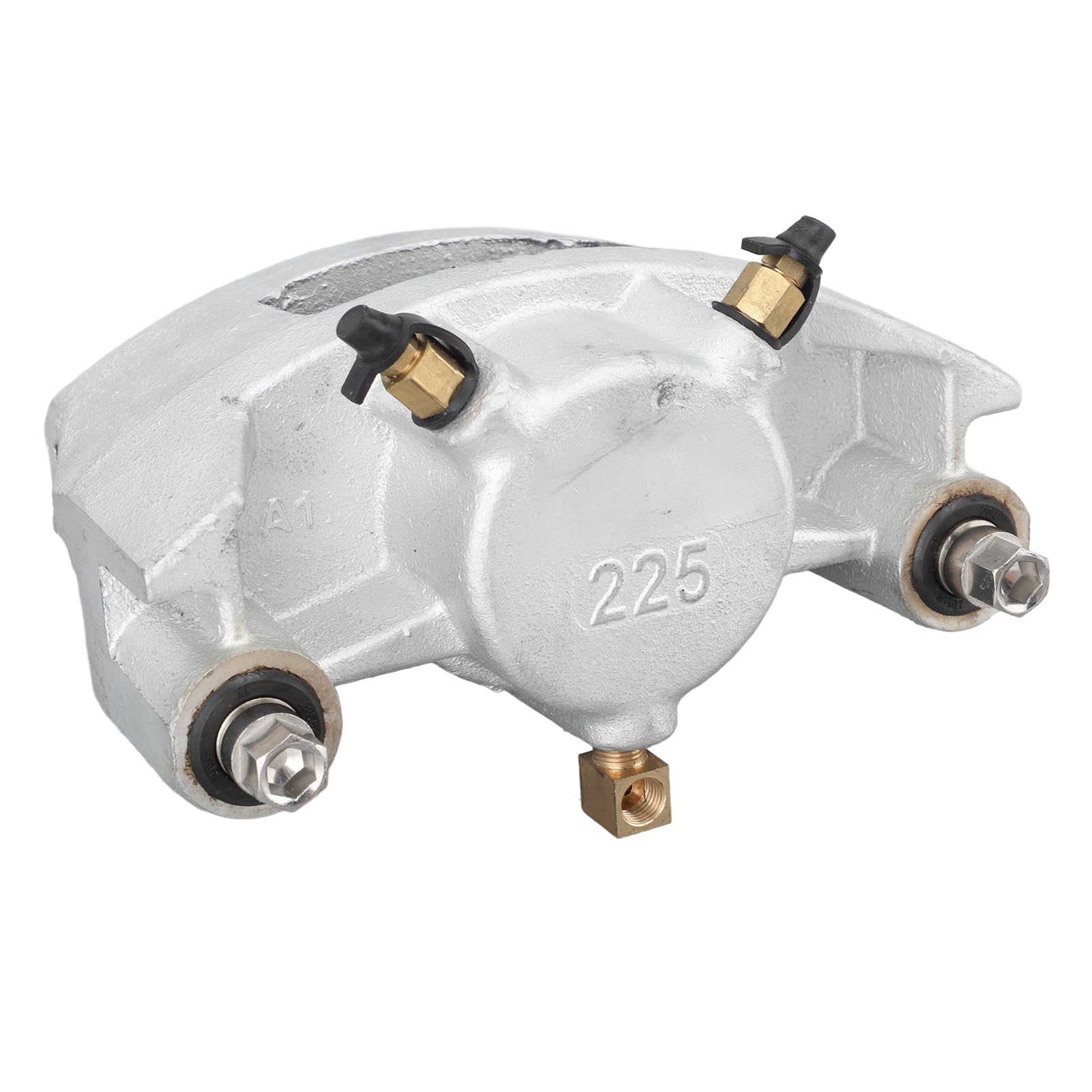 High Strength 225 Disc Brake Caliper for 3500-6000lbs Trailers - Stainless Steel & Cast Iron Construction for Smoother Braking with Ceramic Pads | Durable Replacement for Heavy-Duty Trailers, Boat Trailers, and Utility Vehicles