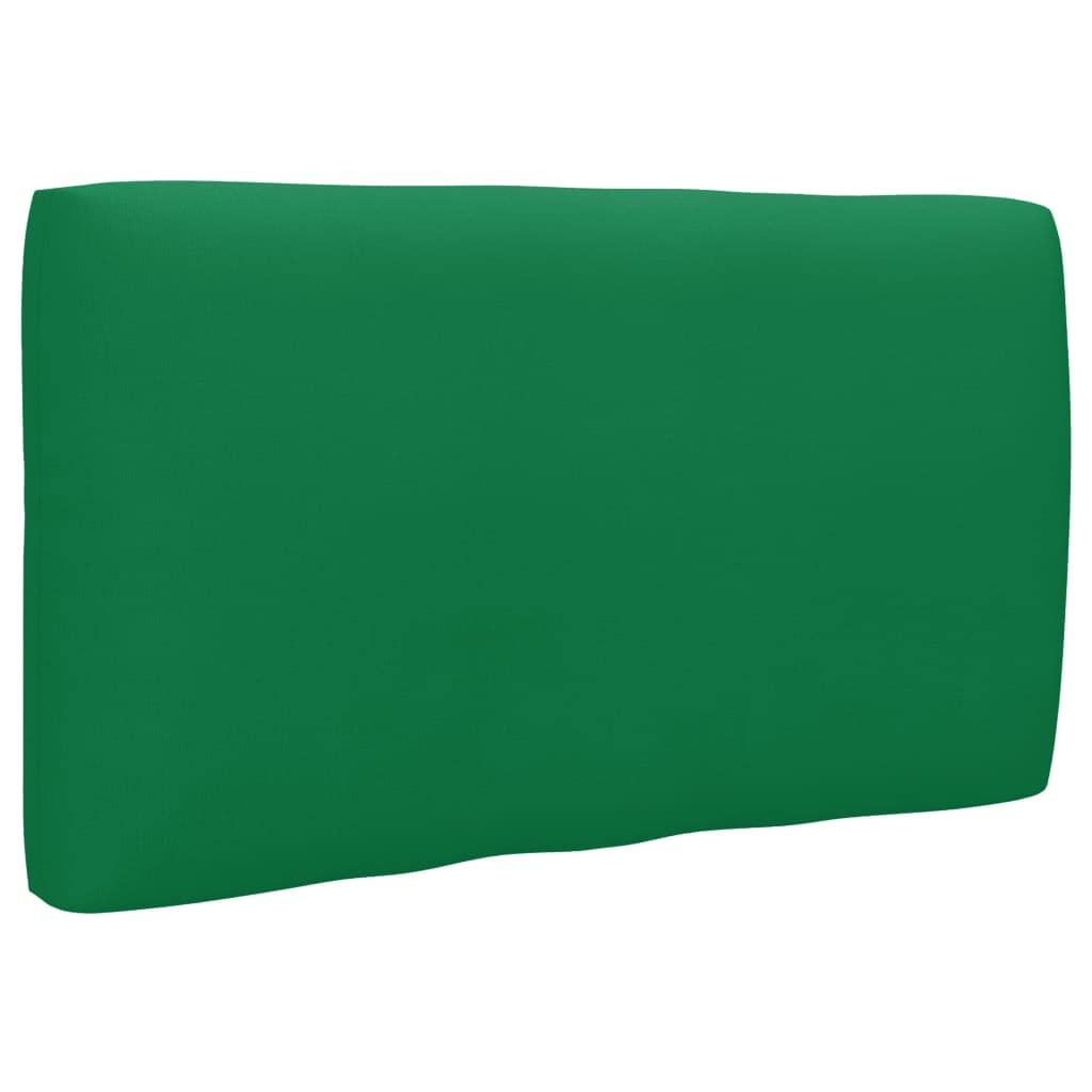 **3-Piece Thickly Padded Pallet Sofa Cushions Set - Green Outdoor Patio Furniture Cushions for Comfortable Seating | Perfect for Garden, Deck, and Backyard Relaxation**