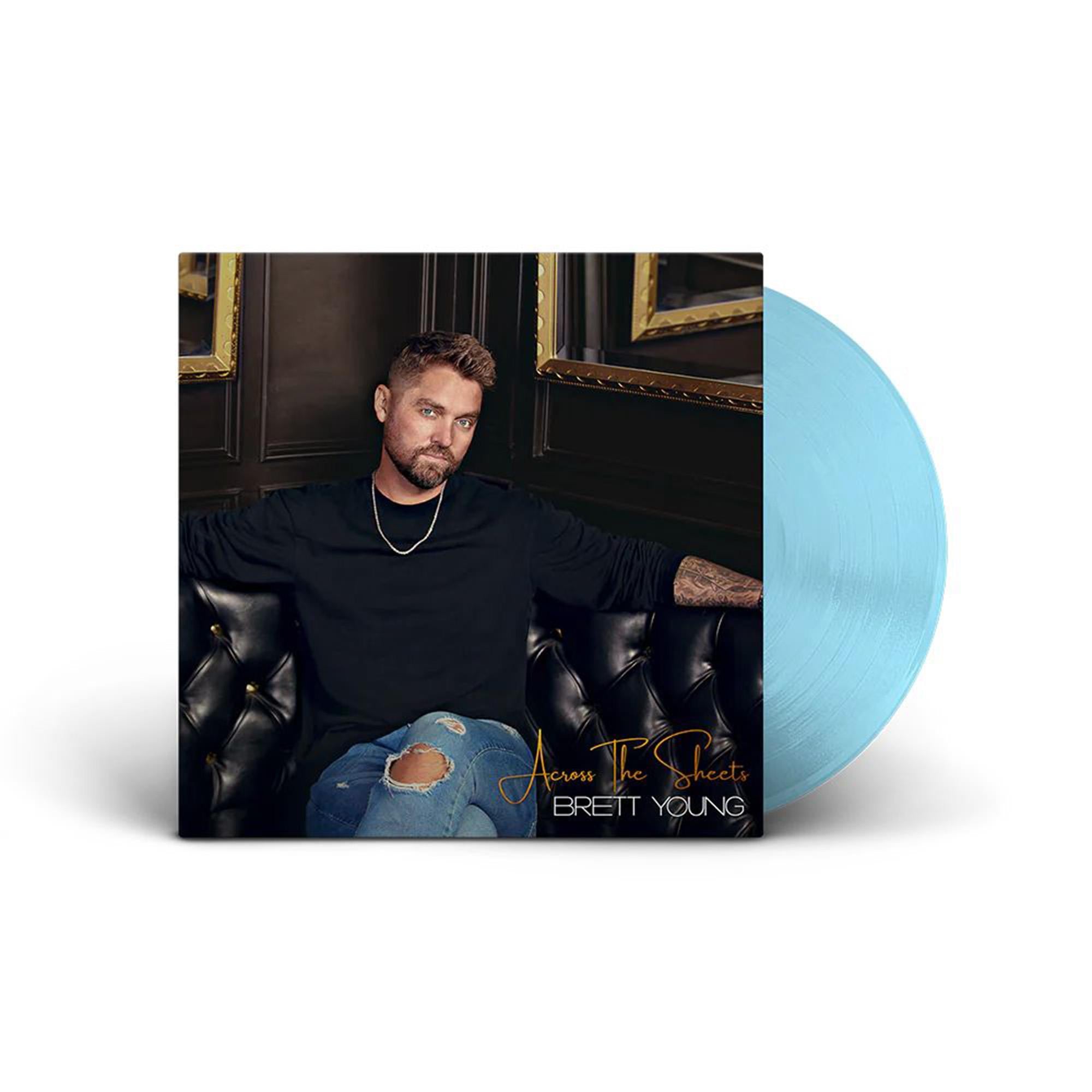 Across The Sheets - Opaque Baby Blue Vinyl Record | Perfect for Home Decor, Music Lovers & Vinyl Collectors | Great Gift for Weddings, Anniversaries & Special Occasions