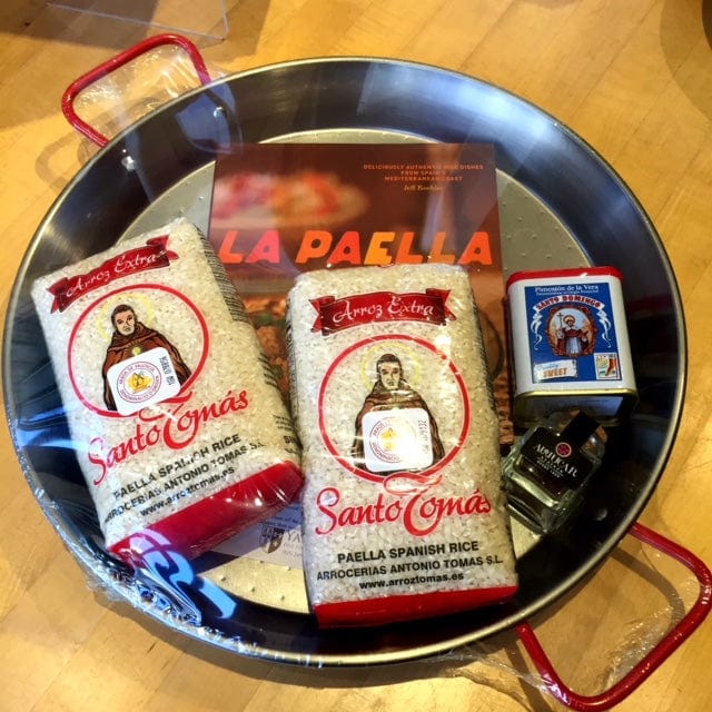Authentic Spanish Paella Kit - Complete Set with Pan, Rice & Spices - Perfect for Home Cooking, Dinner Parties & Outdoor Events