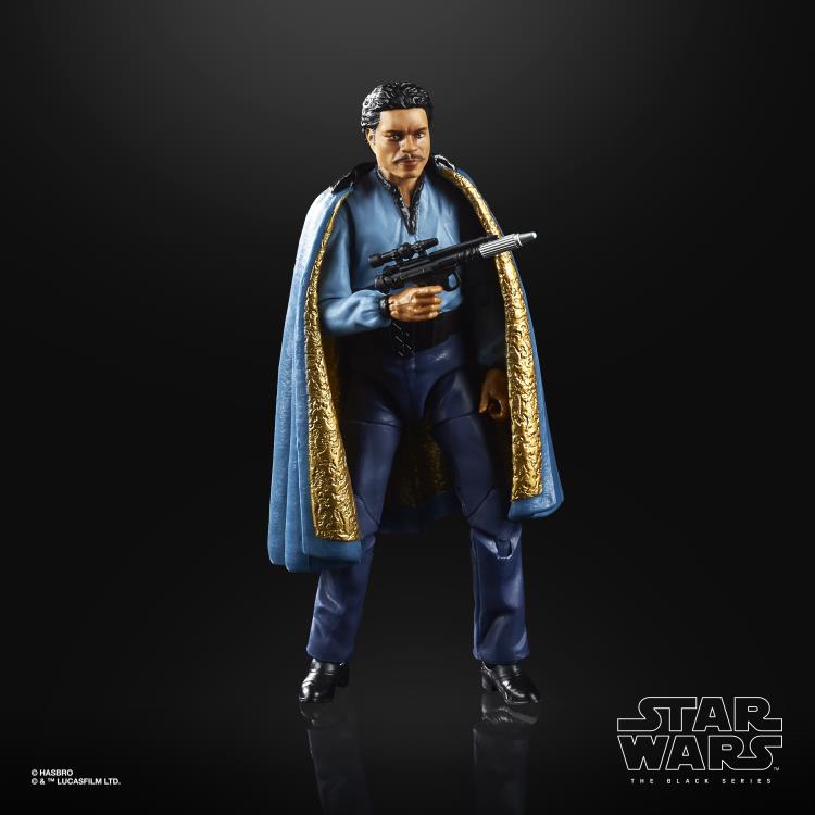 Star Wars The Black Series 40th Anniversary Lando Calrissian 6-Inch Action Figure - Empire Strikes Back Collectible Toy for Fans & Display - Perfect for Home Decor, Office Display & Gift Giving