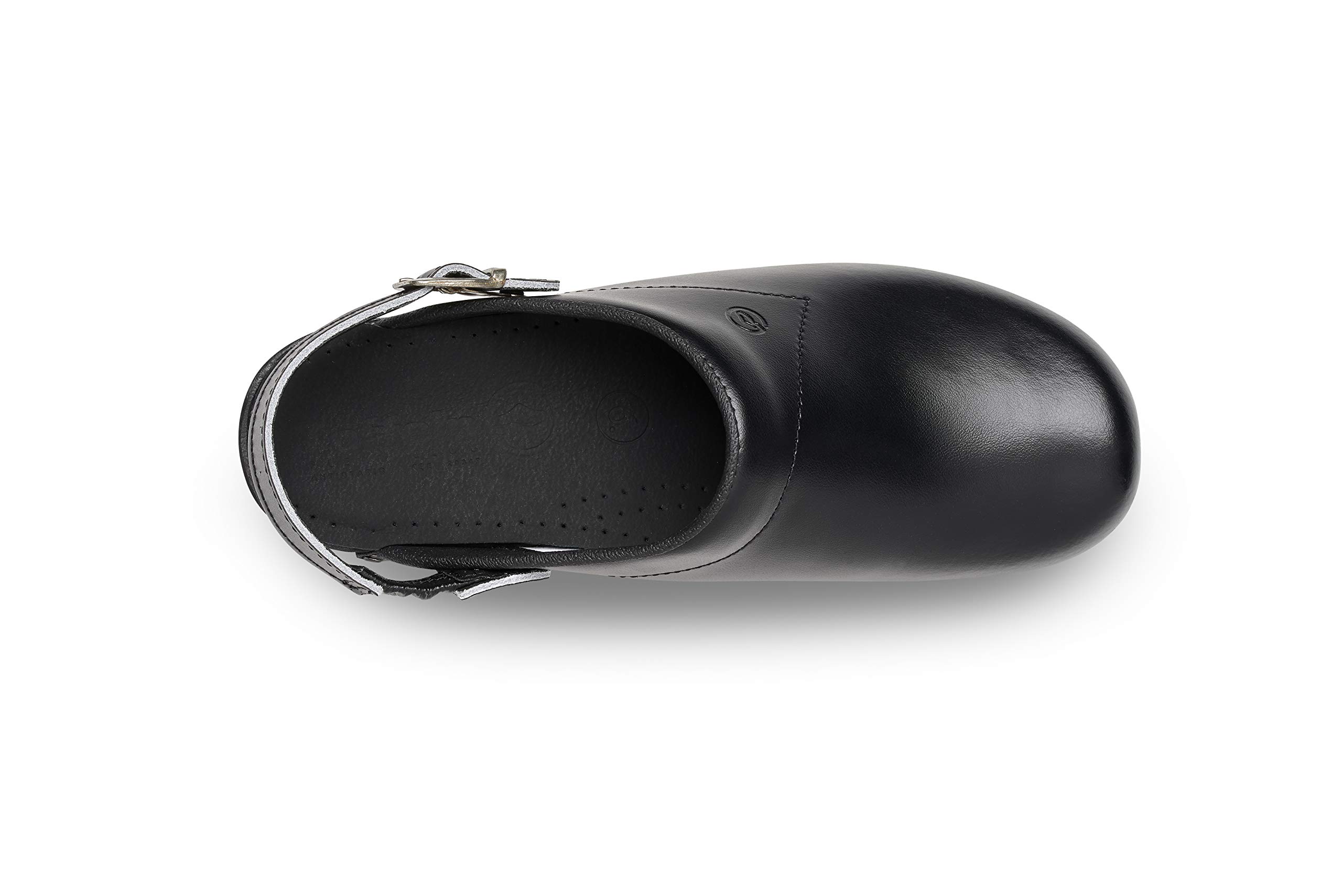 Toffeln Flexi Klog 0723 - Black Comfortable Slip-On Clogs for Men & Women - Perfect for Home, Garden, and Indoor/Outdoor Use