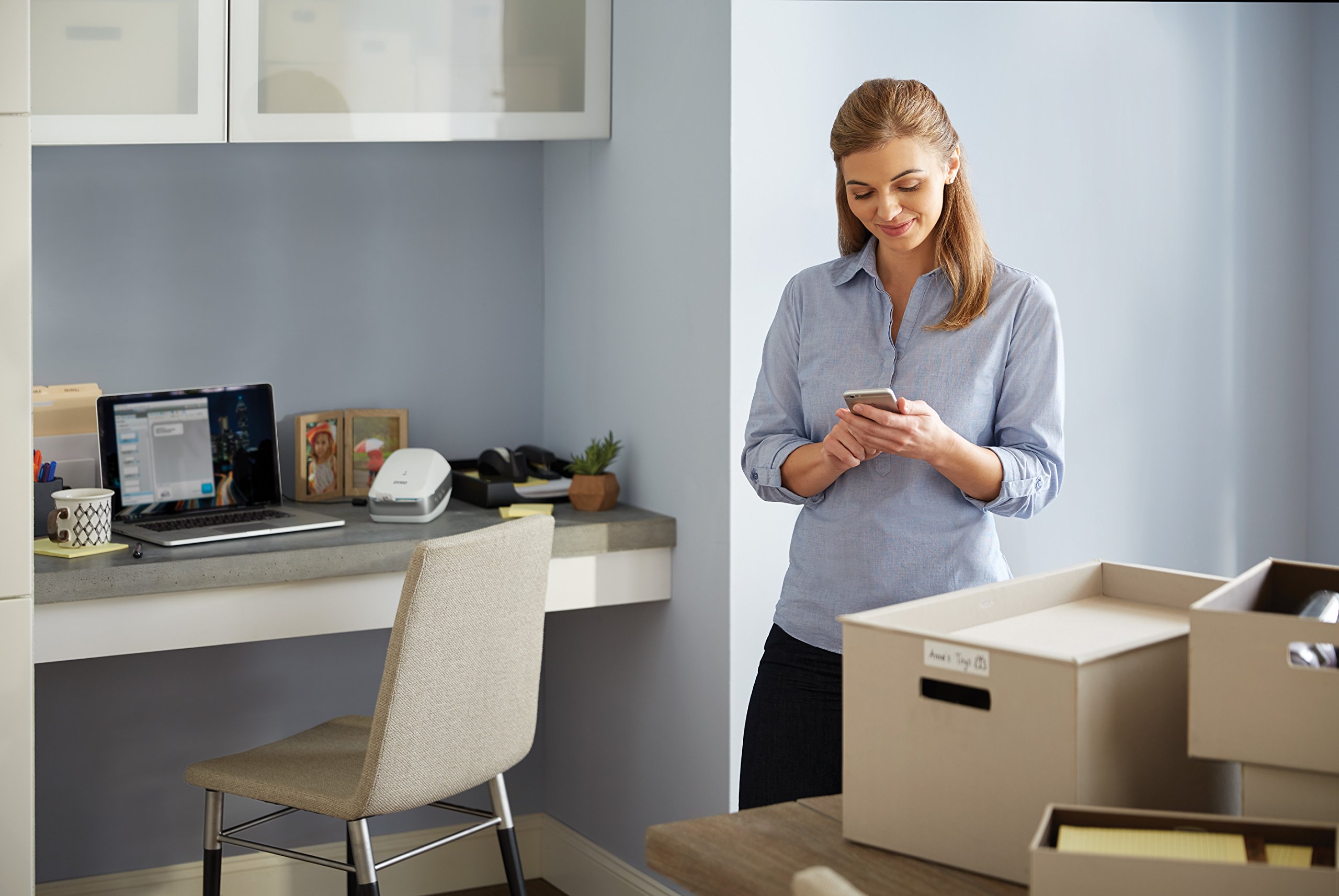 DYMO LabelWriter Wireless Printer for Shipping Labels & Barcodes - Perfect for Ecommerce, Small Business & Home Office Shipping Needs
