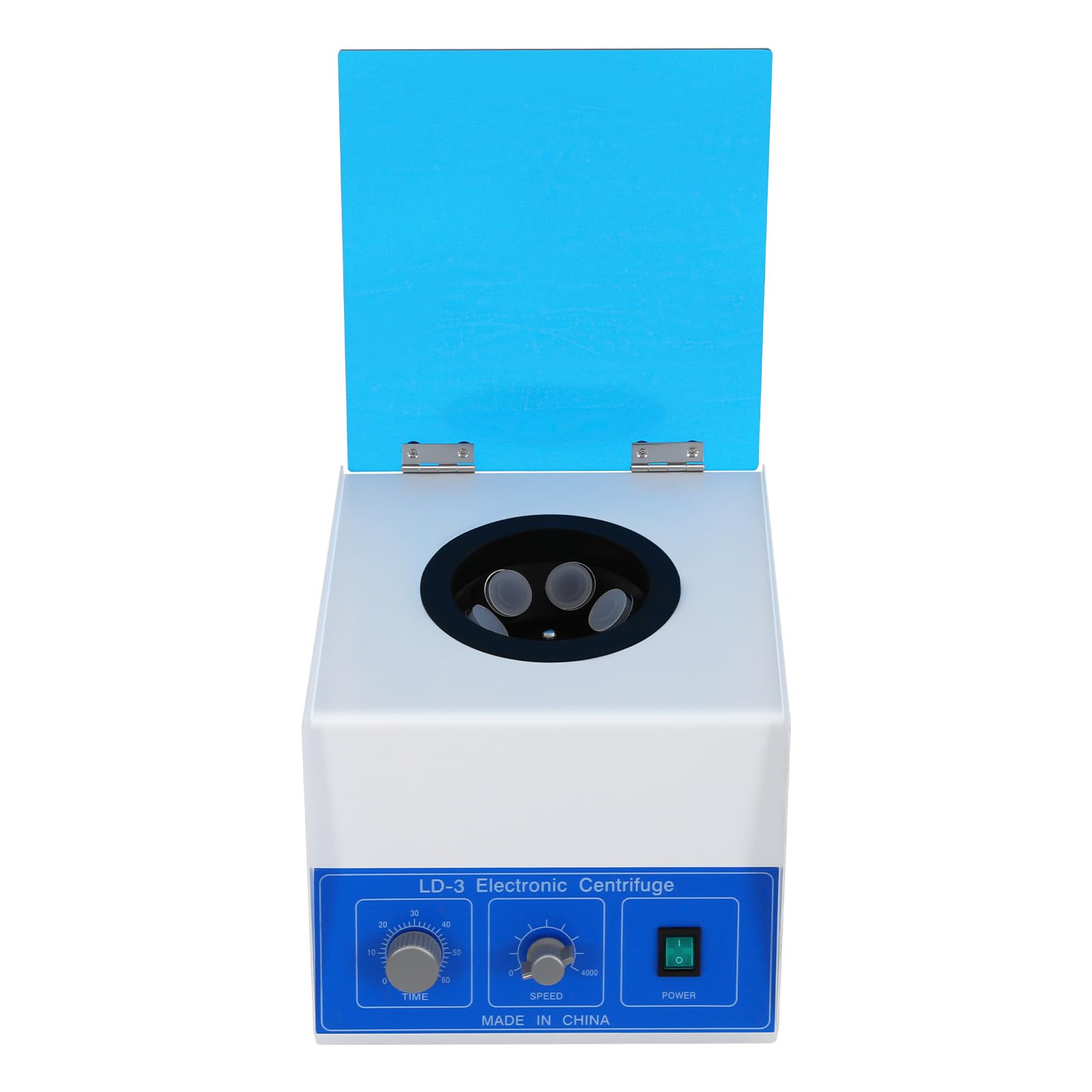 LD-3 Benchtop Electric Centrifuge Machine - 4000 RPM Speed Control with Timer for Lab Routine Testing | Ideal for Blood Sample Separation, DNA Extraction & Medical Research