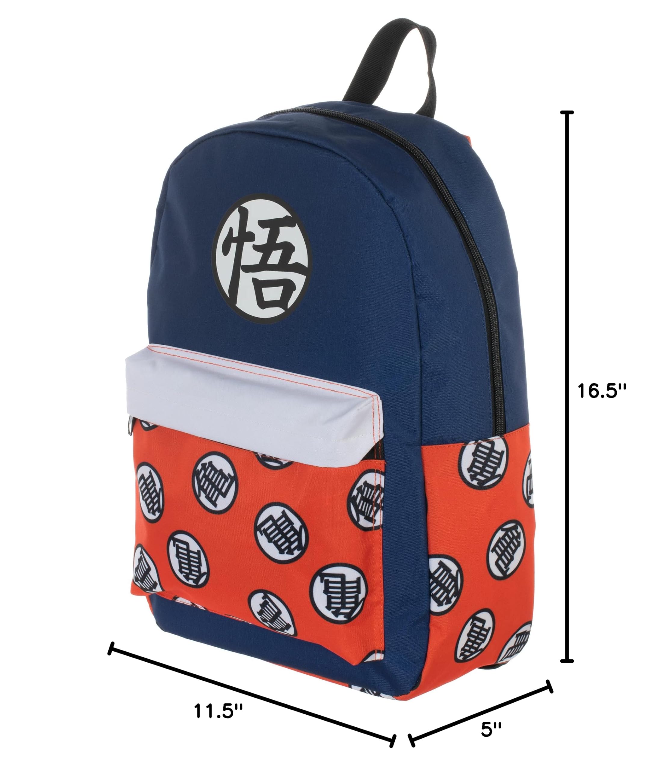 Official Dragon Ball Z Anime Backpack for School, Travel & Cosplay - Goku, Vegeta & More Characters - Durable & Stylish Anime Merchandise for Fans