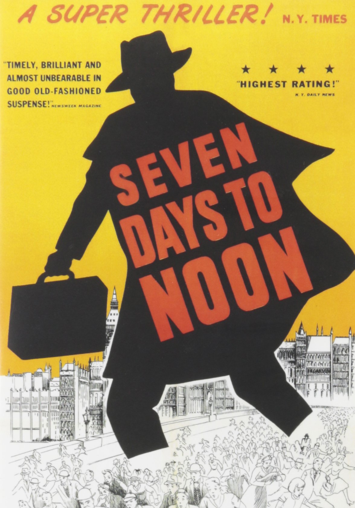 Seven Days to Noon - Premium Quality Product for Everyday Use | Perfect for Home, Office & Travel Essentials