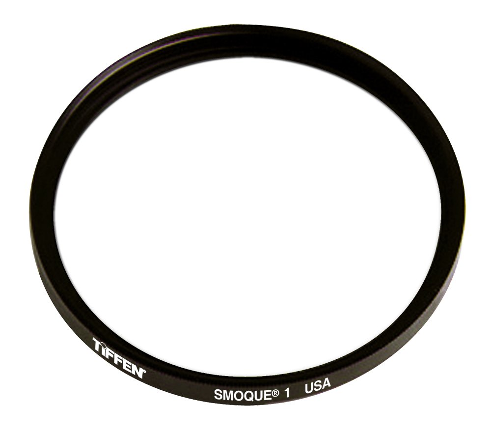 Tiffen 82mm Smoque 1 Black Plastic Diffusion Filter for Cinematic Photography - Soft Focus Effect for Portraits, Weddings & Music Videos